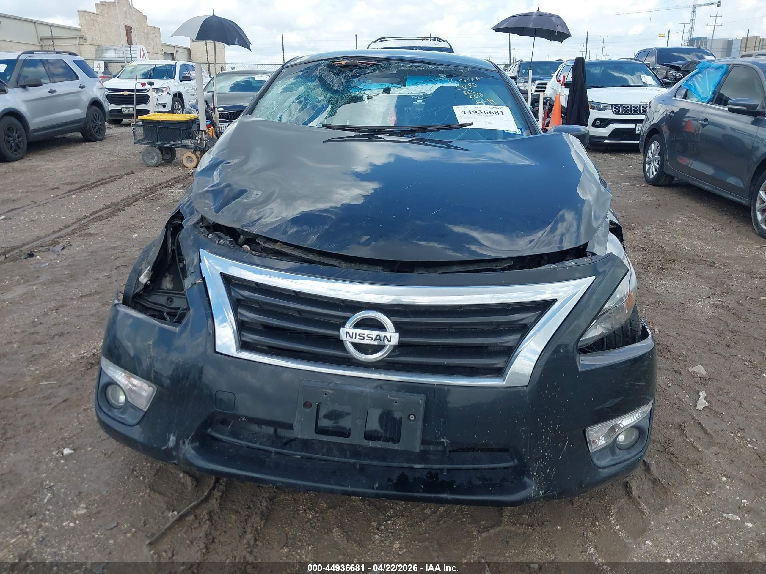 2015 Nissan Altima 2.5 Sv Black vin: 1N4AL3AP9FC223238