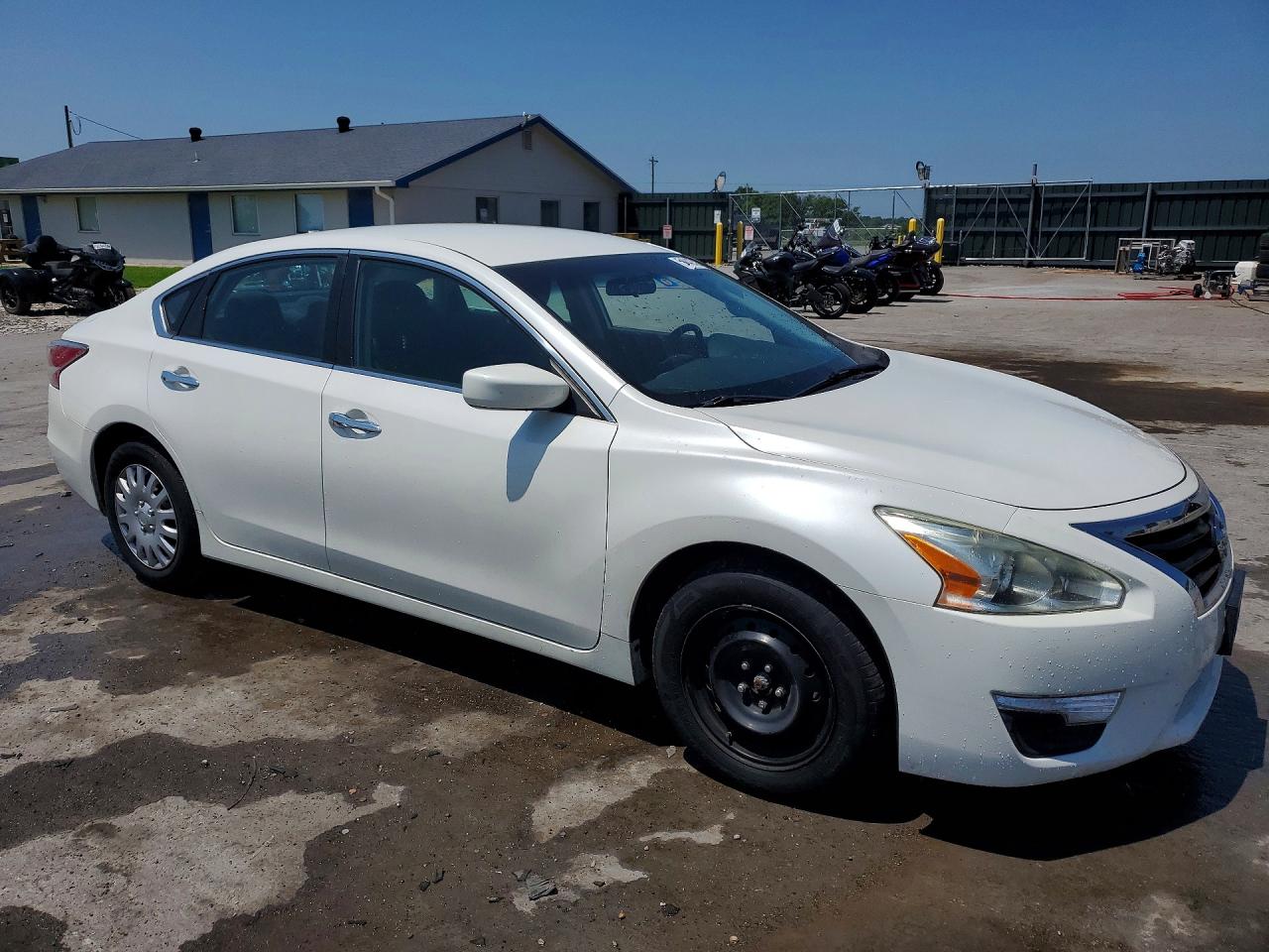 2015 Nissan Altima 2.5 White vin: 1N4AL3AP9FC233462