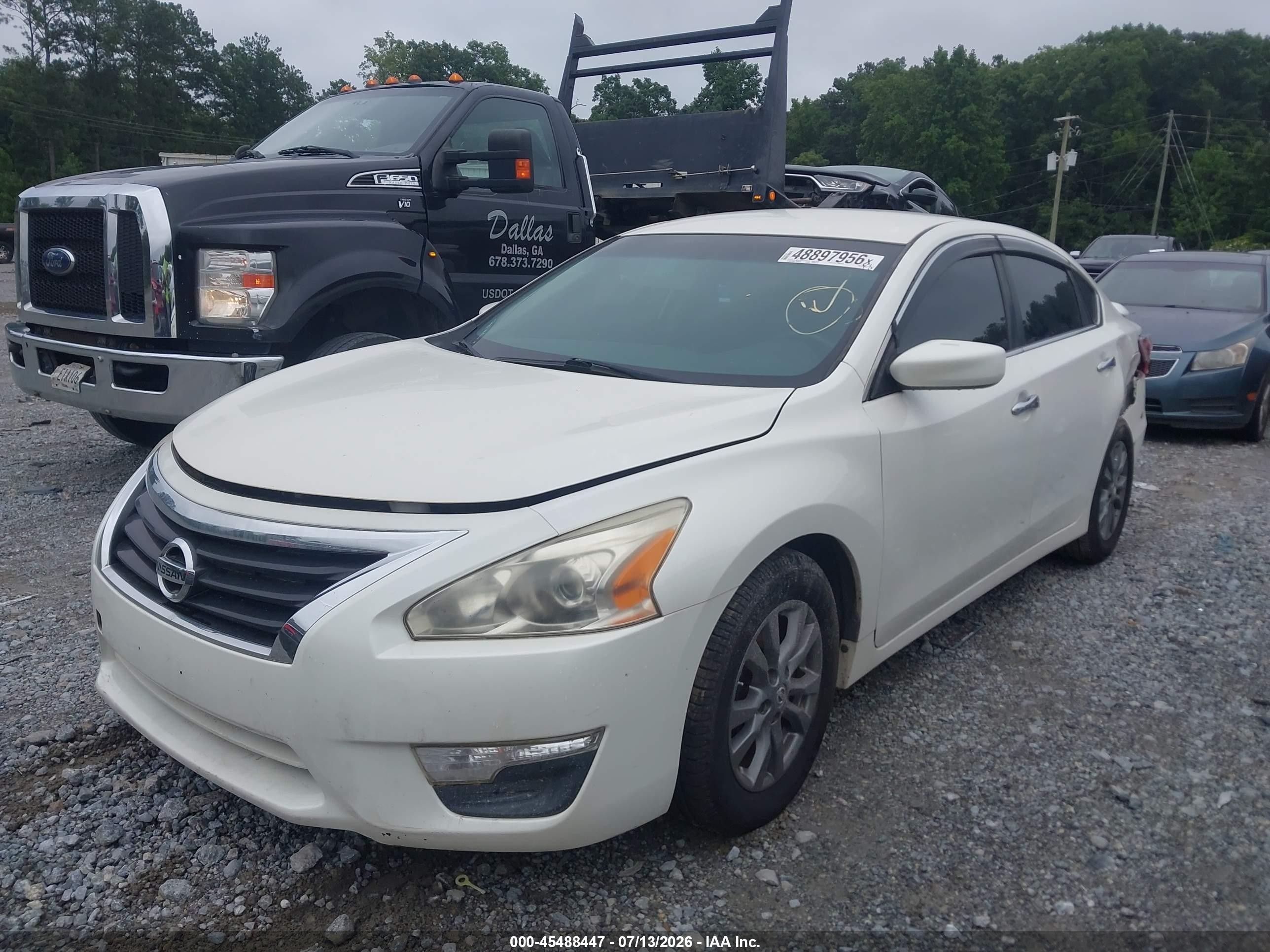 2015 Nissan Altima 2.5/2.5 S/2.5 Sl/2.5 Sv White vin: 1N4AL3AP9FC235972