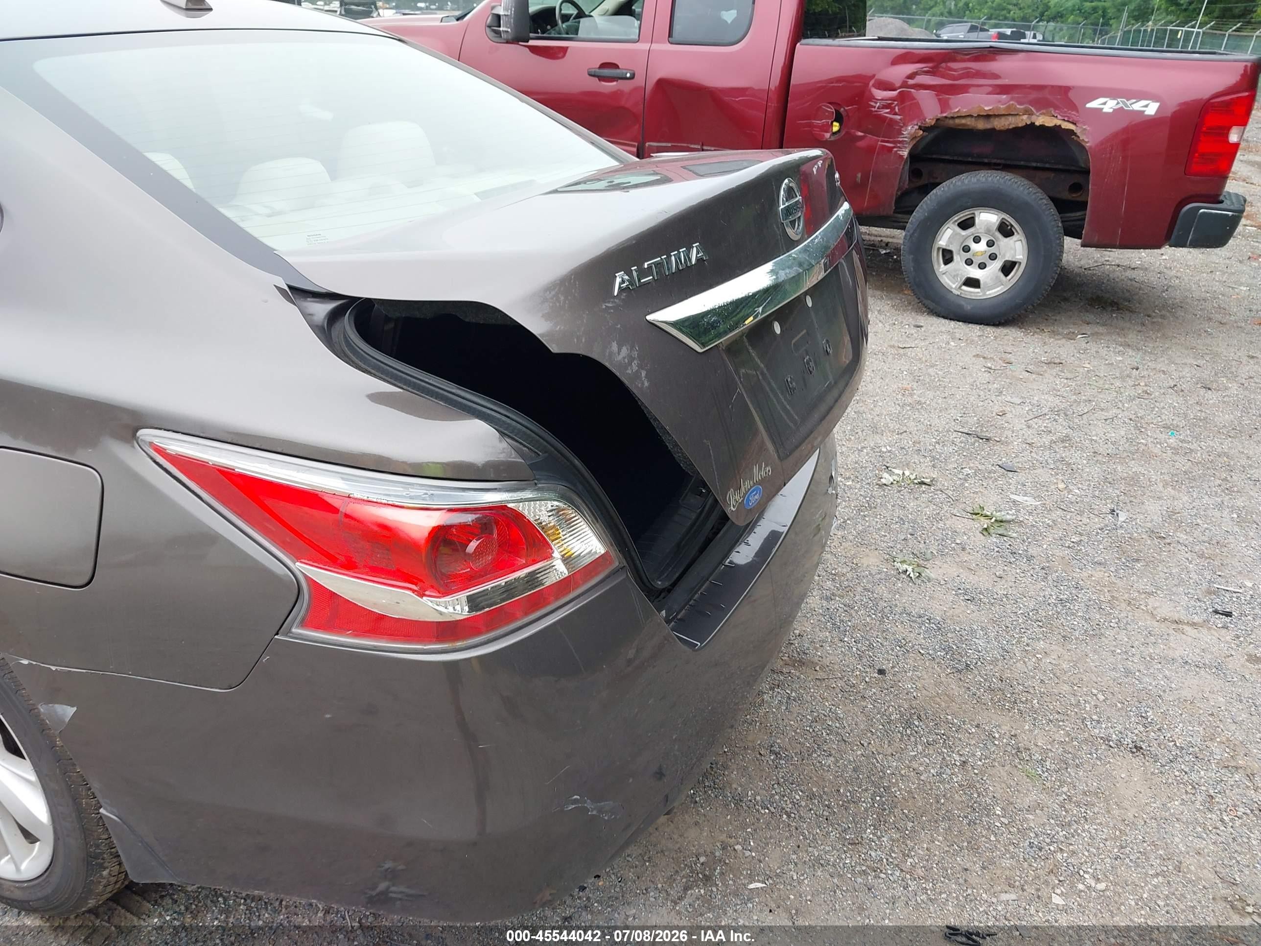 2015 Nissan Altima 2.5 Sv Gray vin: 1N4AL3AP9FC243263