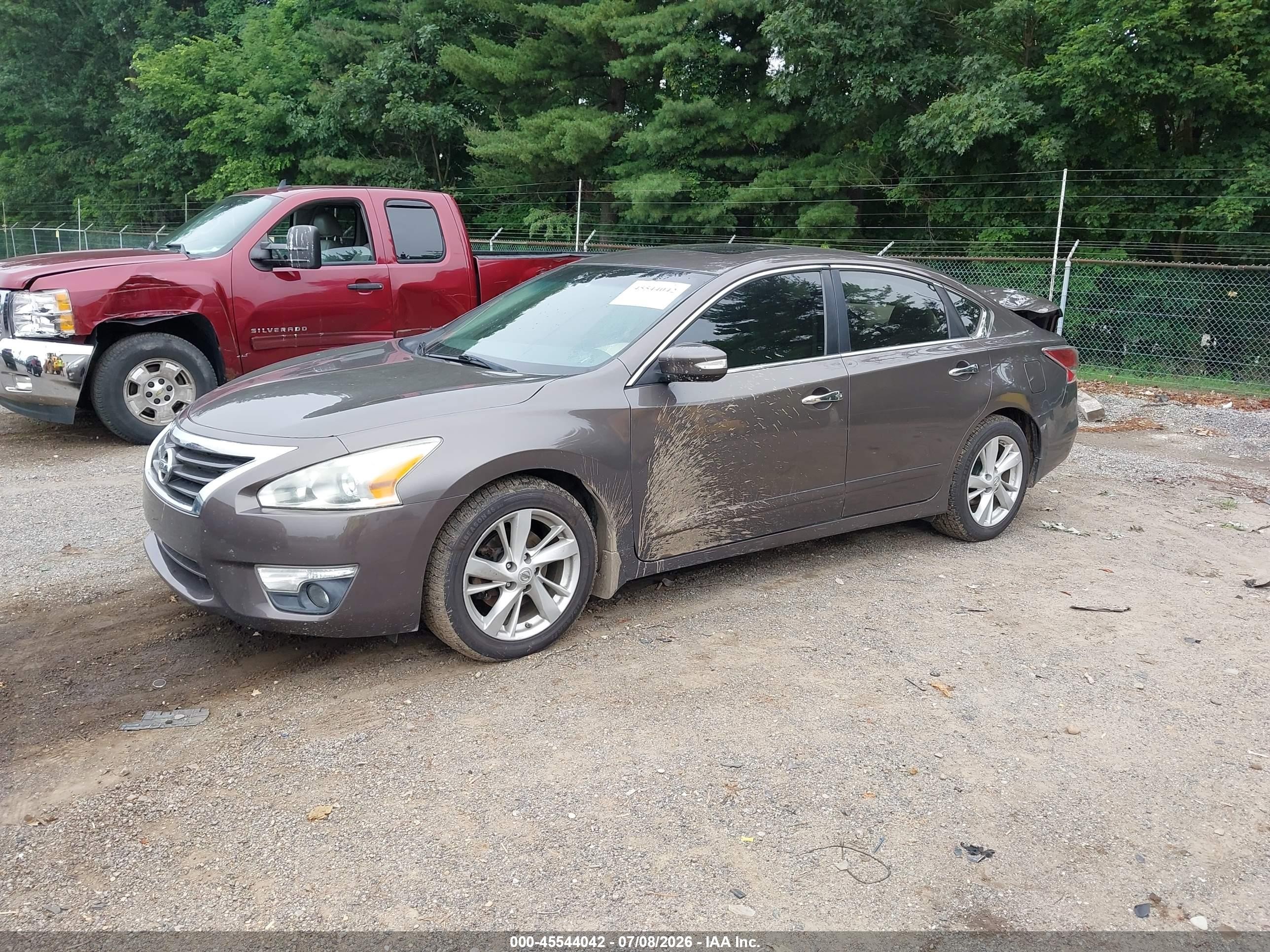 2015 Nissan Altima 2.5 Sv Gray vin: 1N4AL3AP9FC243263