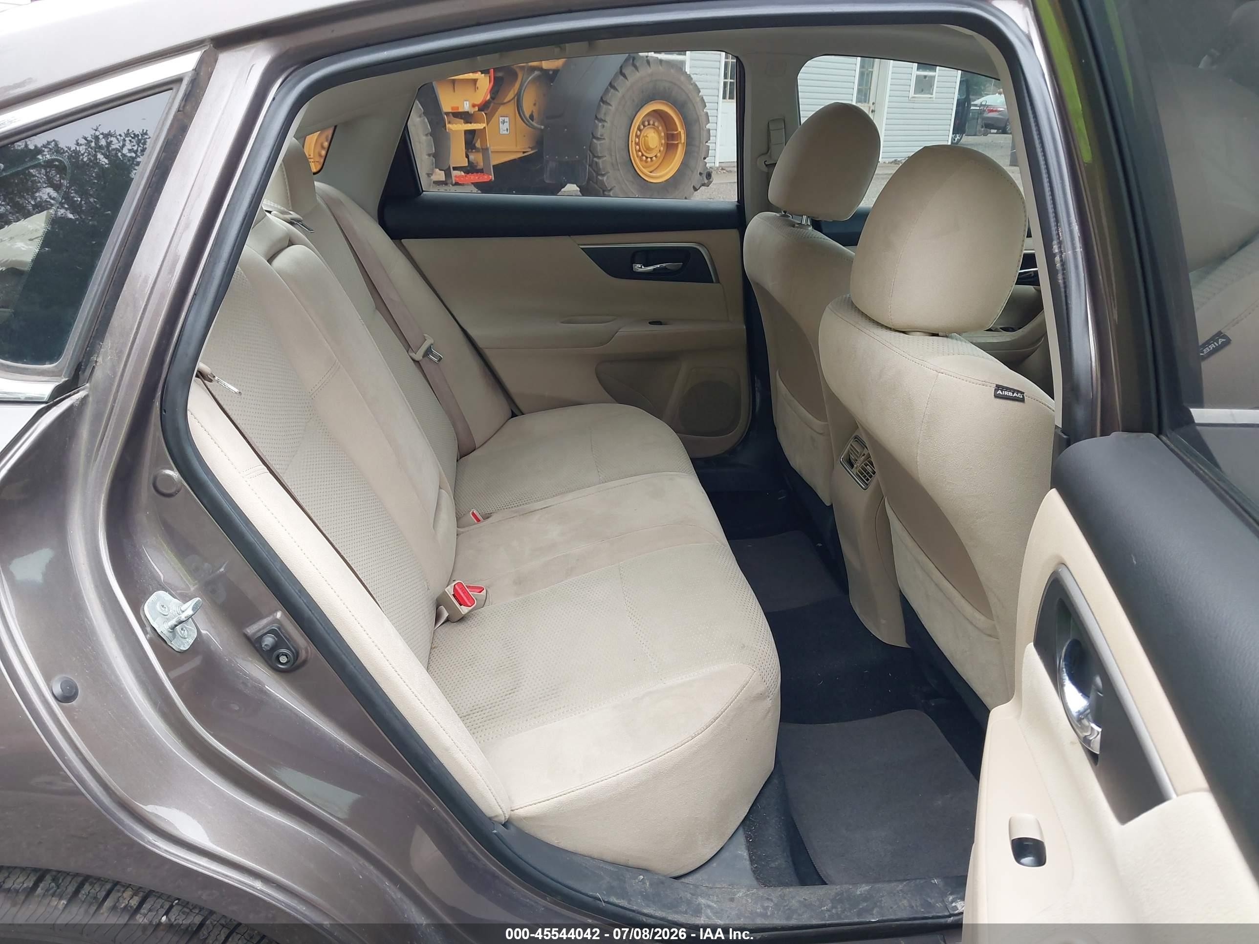 2015 Nissan Altima 2.5 Sv Gray vin: 1N4AL3AP9FC243263