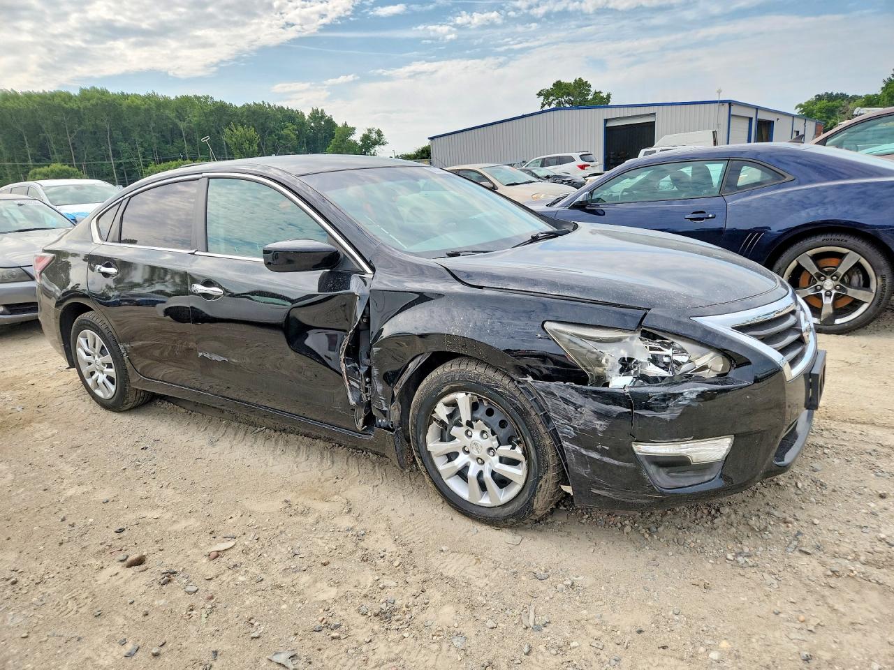 2015 Nissan Altima 2.5 S Black vin: 1N4AL3AP9FC244333
