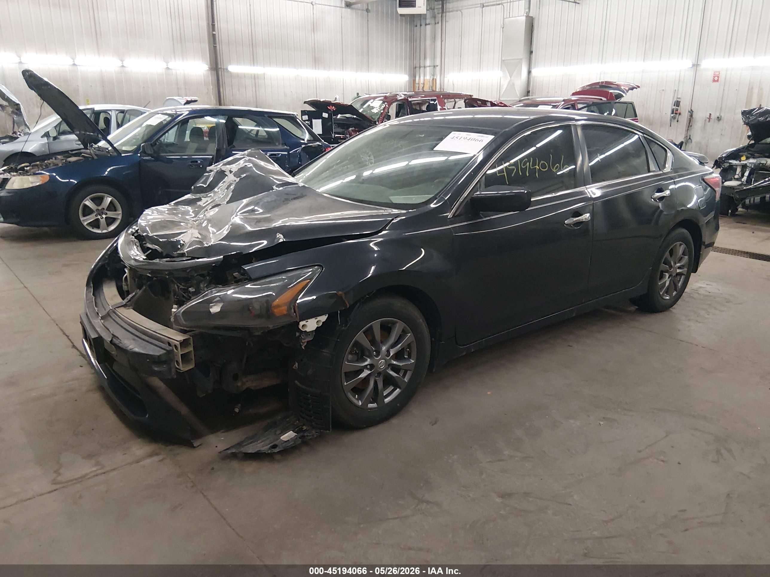 2015 Nissan Altima 2.5 S Dark Blue vin: 1N4AL3AP9FC245269