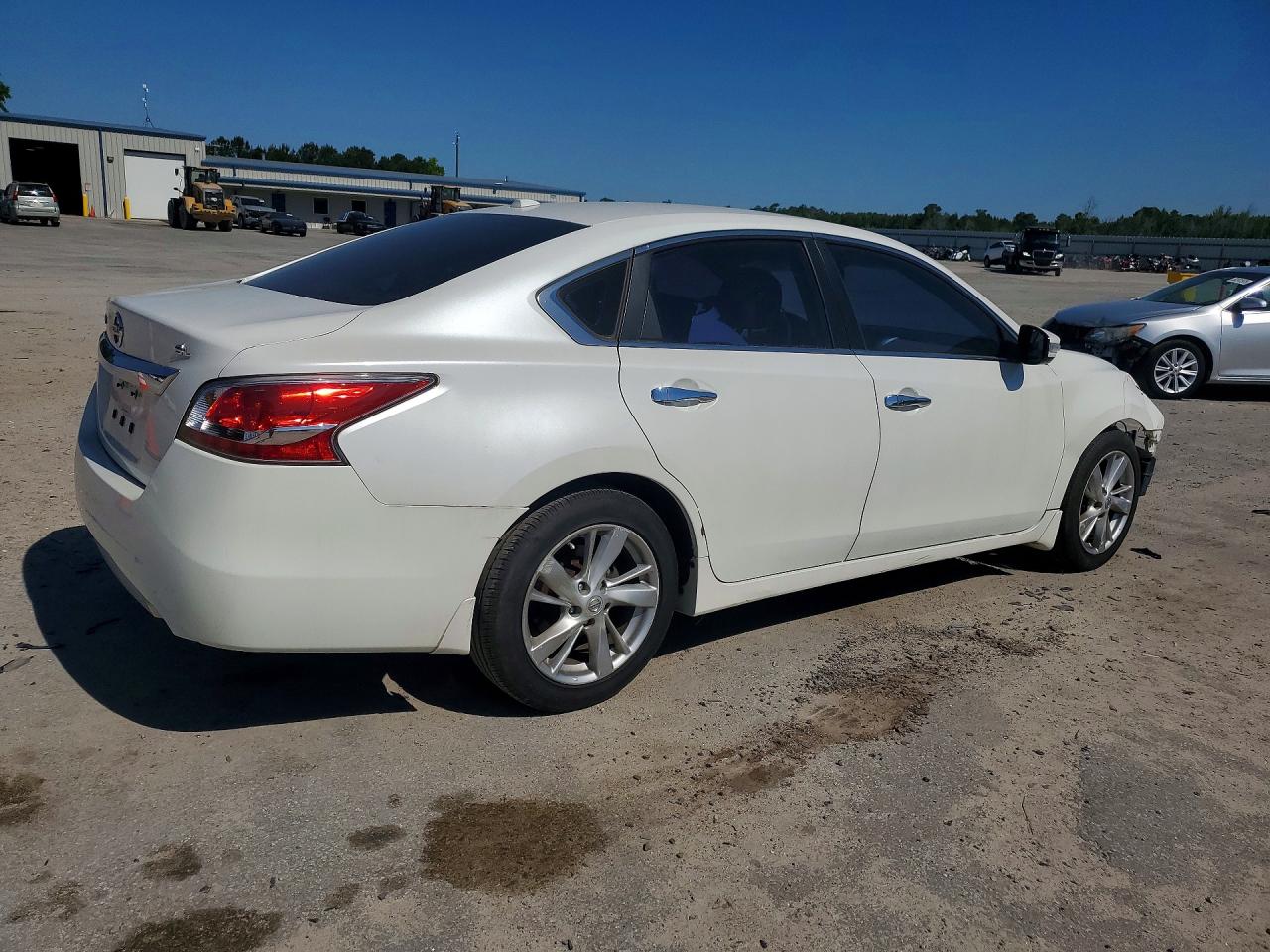 2015 Nissan Altima 2.5 Sl White vin: 1N4AL3AP9FC248009