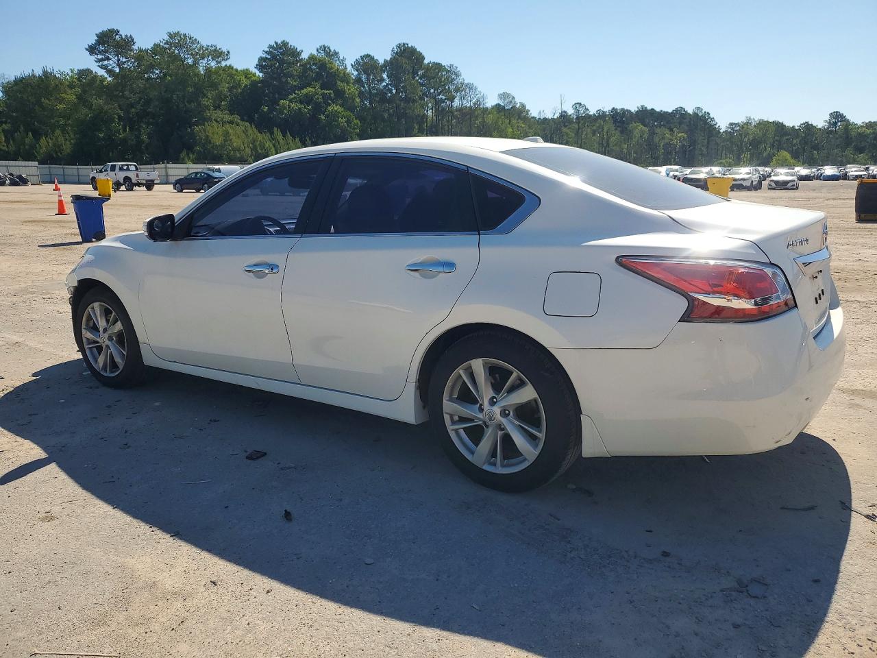 2015 Nissan Altima 2.5 Sl White vin: 1N4AL3AP9FC248009