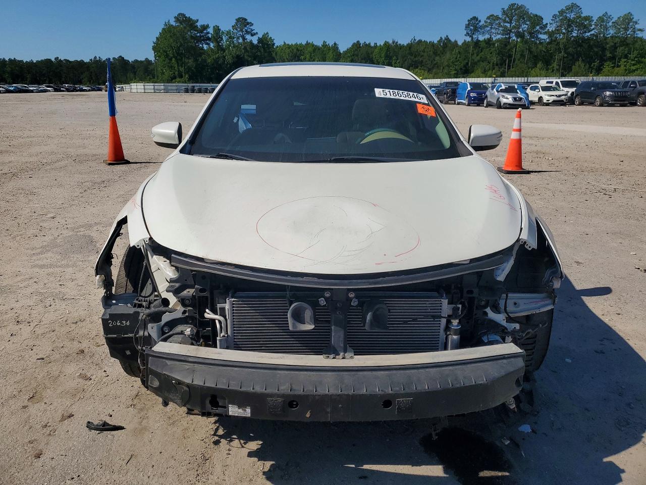 2015 Nissan Altima 2.5 Sl White vin: 1N4AL3AP9FC248009