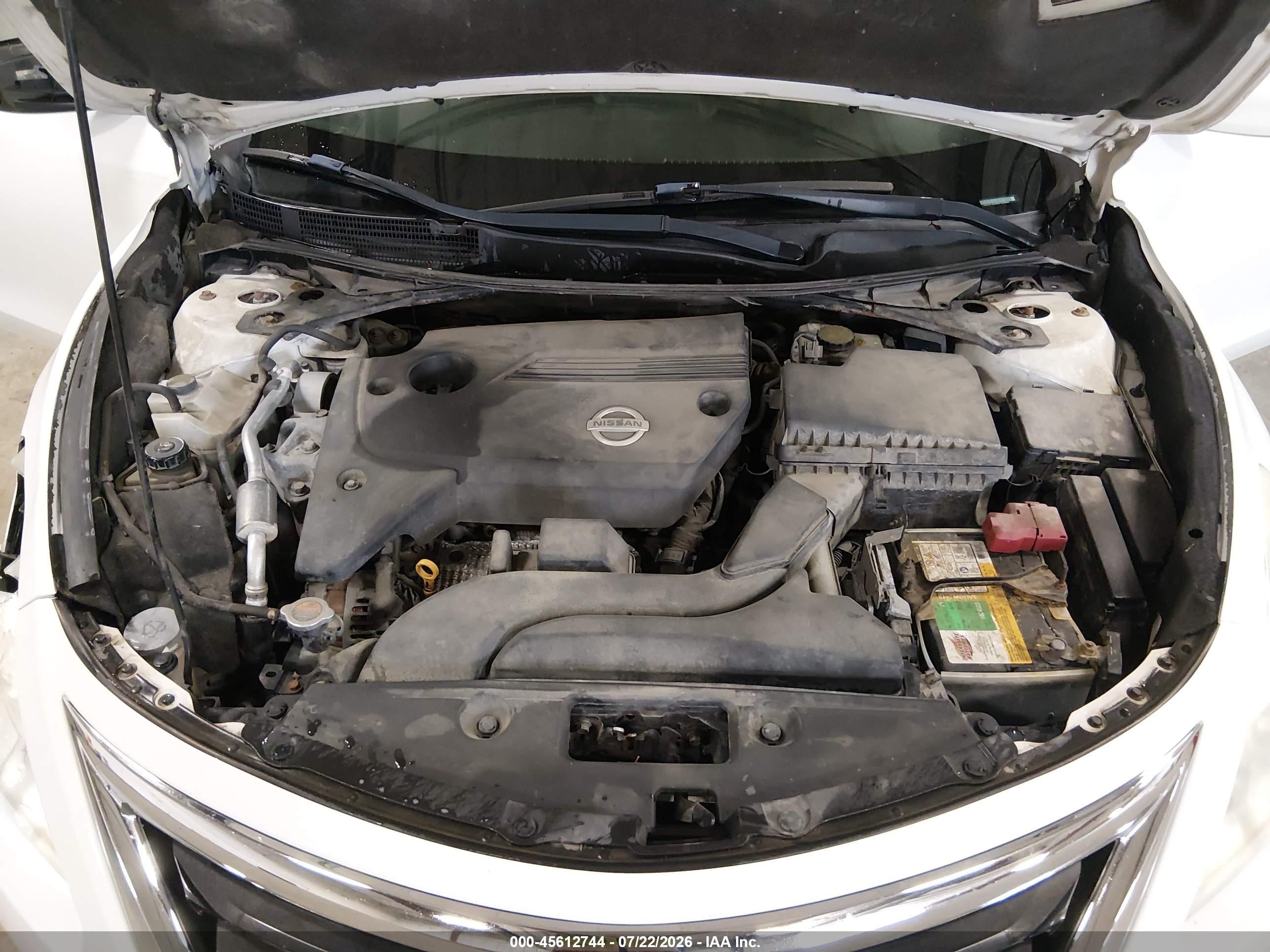 2015 Nissan Altima 2.5 S White vin: 1N4AL3AP9FC250696