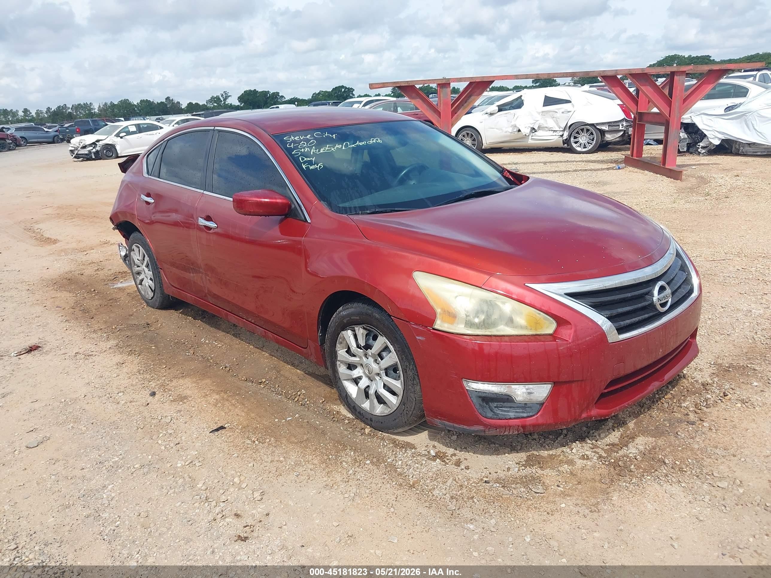 2015 Nissan Altima 2.5/2.5 S/2.5 Sl/2.5 Sv Maroon vin: 1N4AL3AP9FC254358