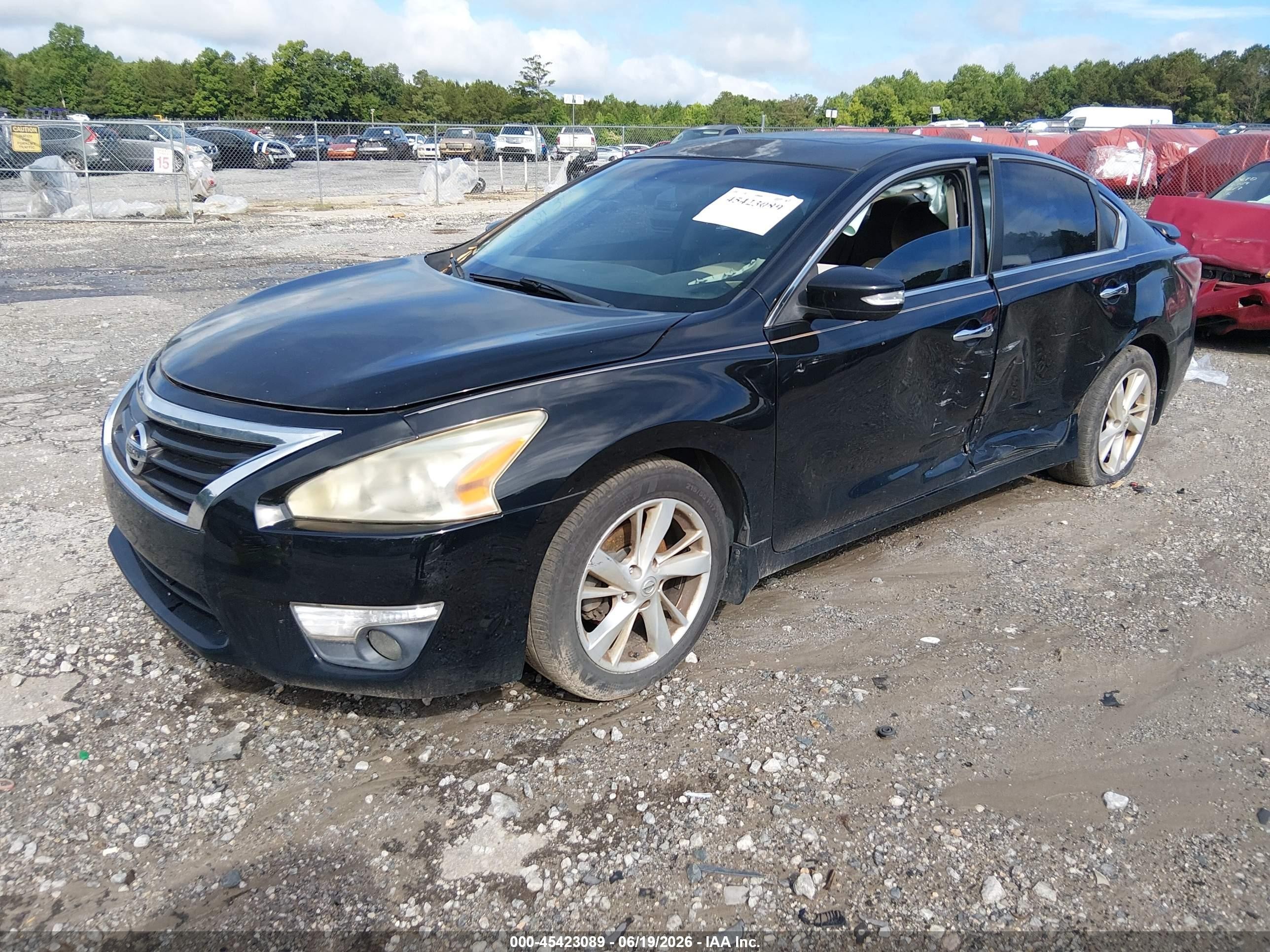 2015 Nissan Altima 2.5 Sv Black vin: 1N4AL3AP9FC255252