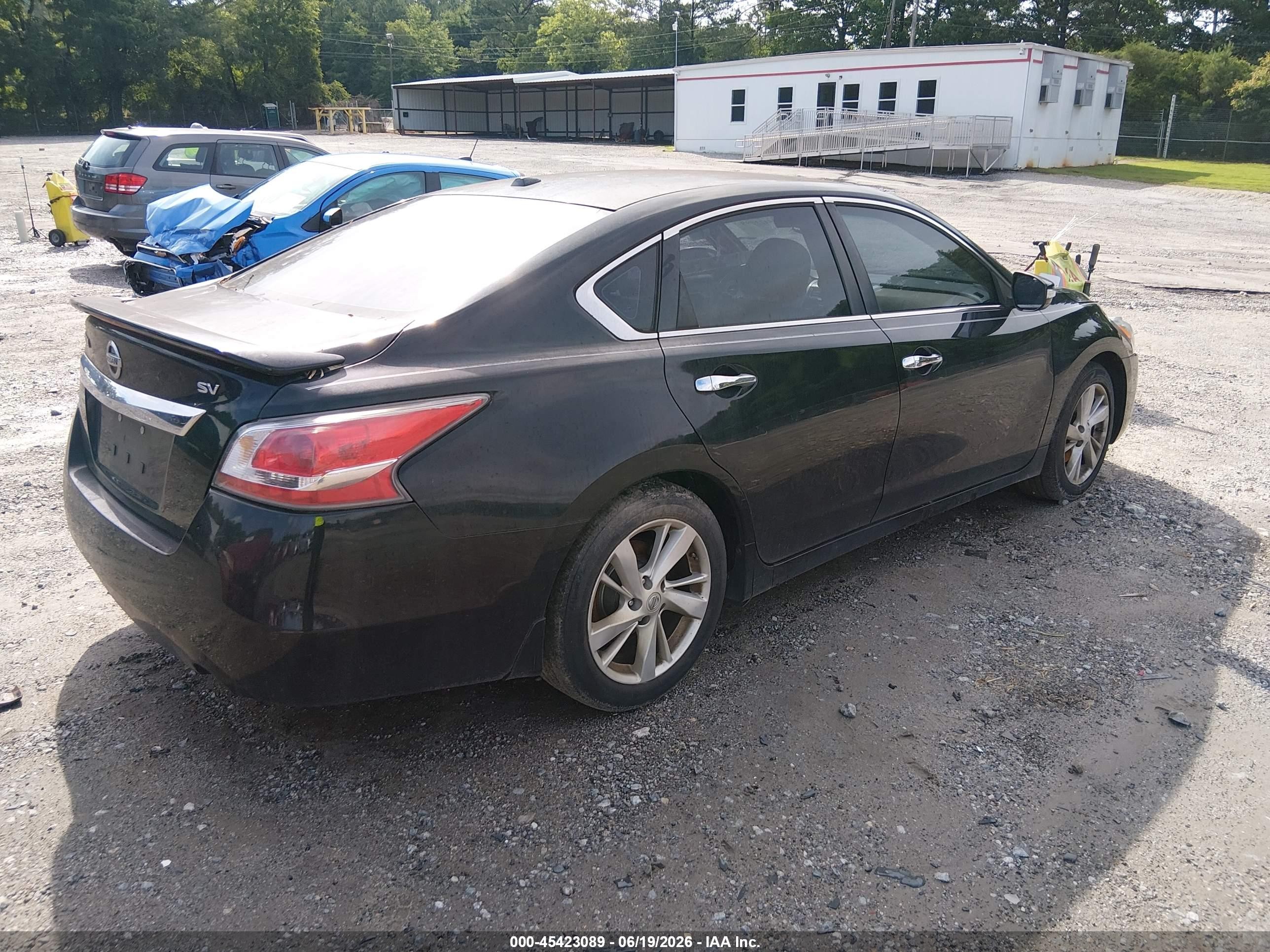 2015 Nissan Altima 2.5 Sv Black vin: 1N4AL3AP9FC255252