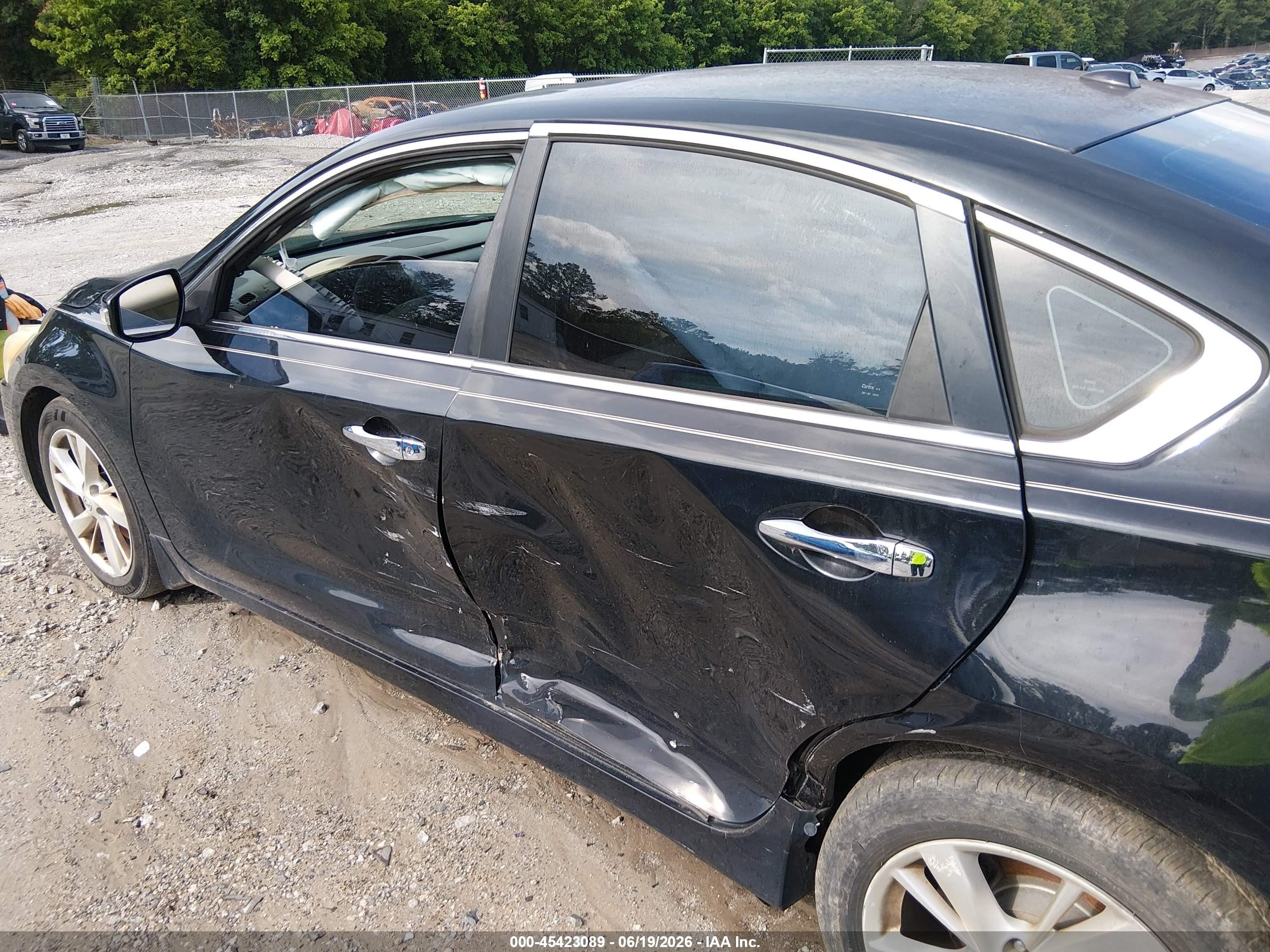 2015 Nissan Altima 2.5 Sv Black vin: 1N4AL3AP9FC255252