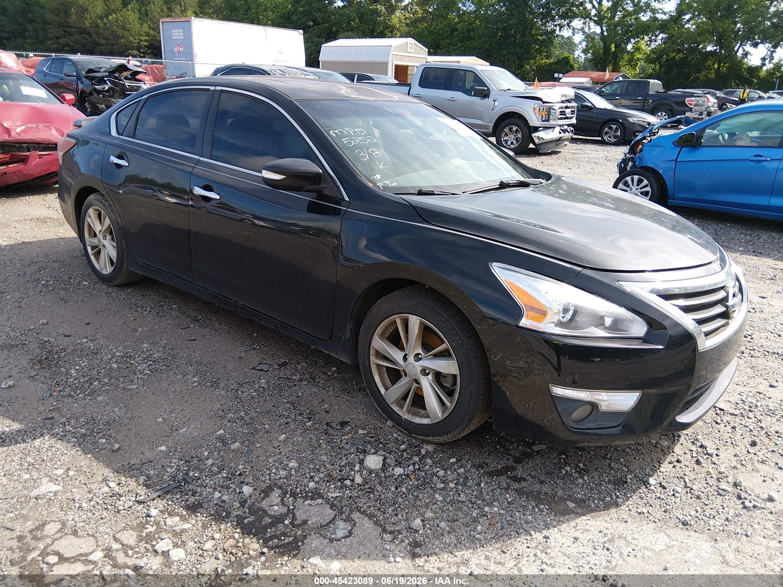 2015 Nissan Altima 2.5 Sv Black vin: 1N4AL3AP9FC255252