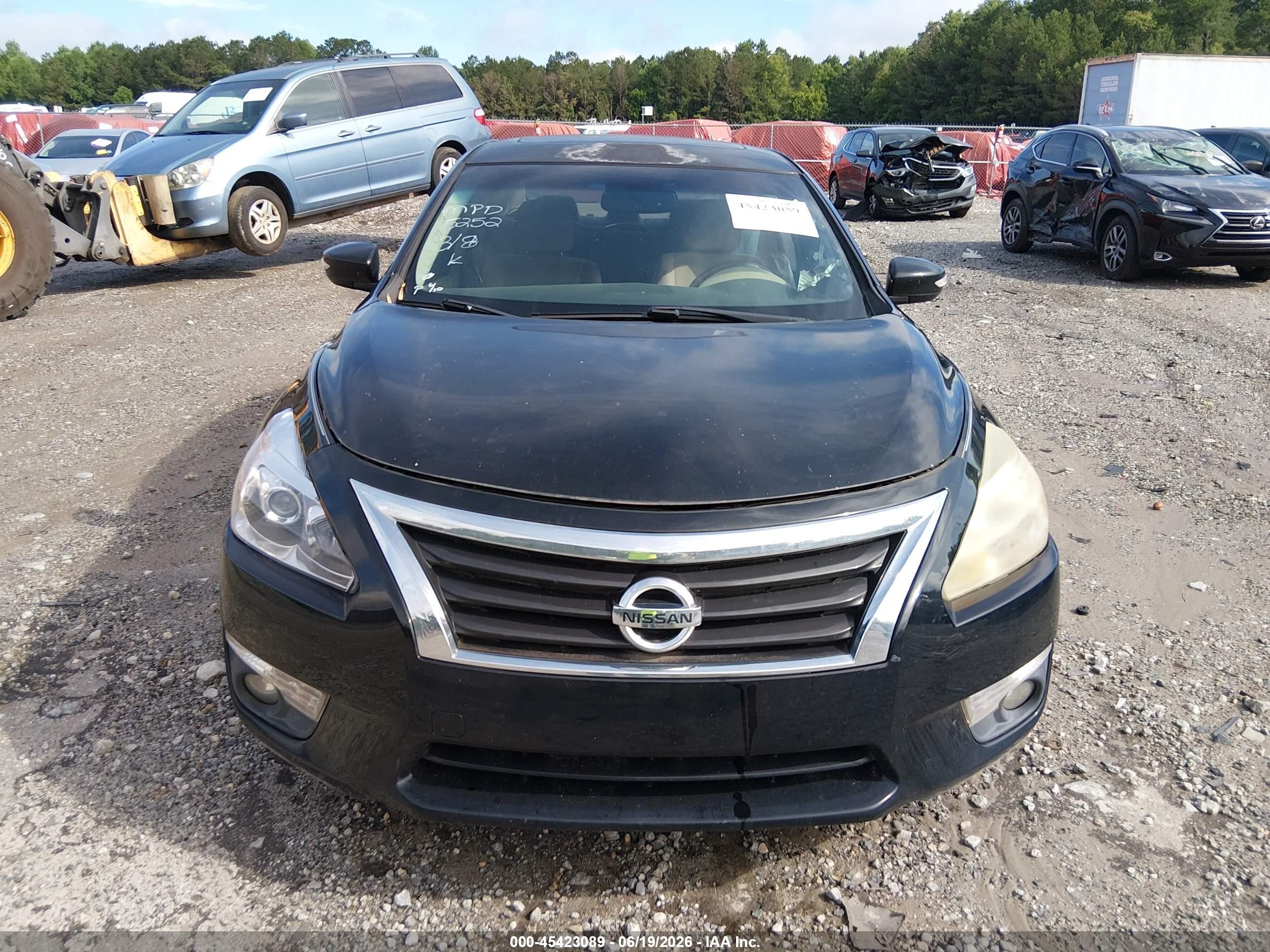2015 Nissan Altima 2.5 Sv Black vin: 1N4AL3AP9FC255252