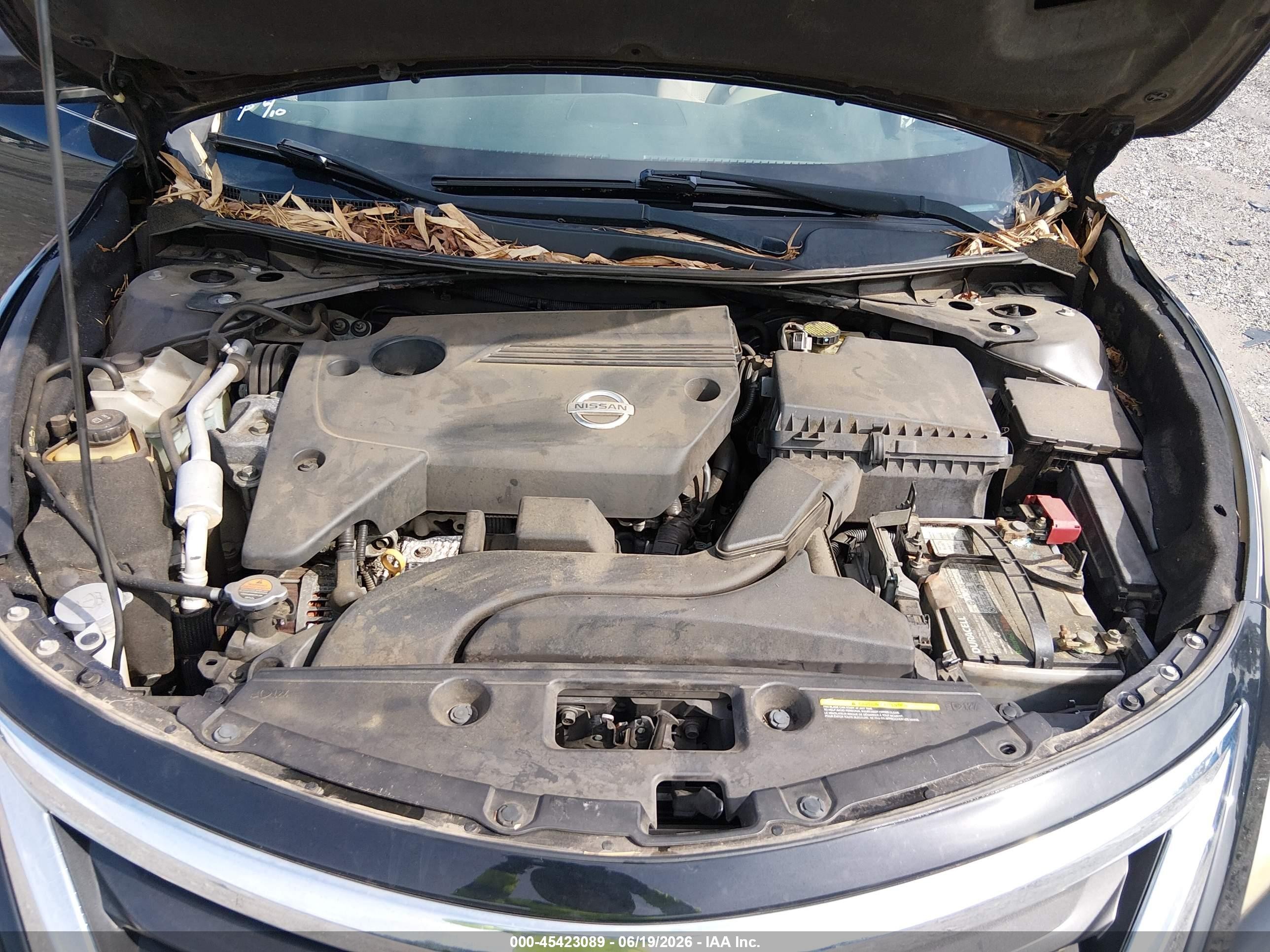 2015 Nissan Altima 2.5 Sv Black vin: 1N4AL3AP9FC255252
