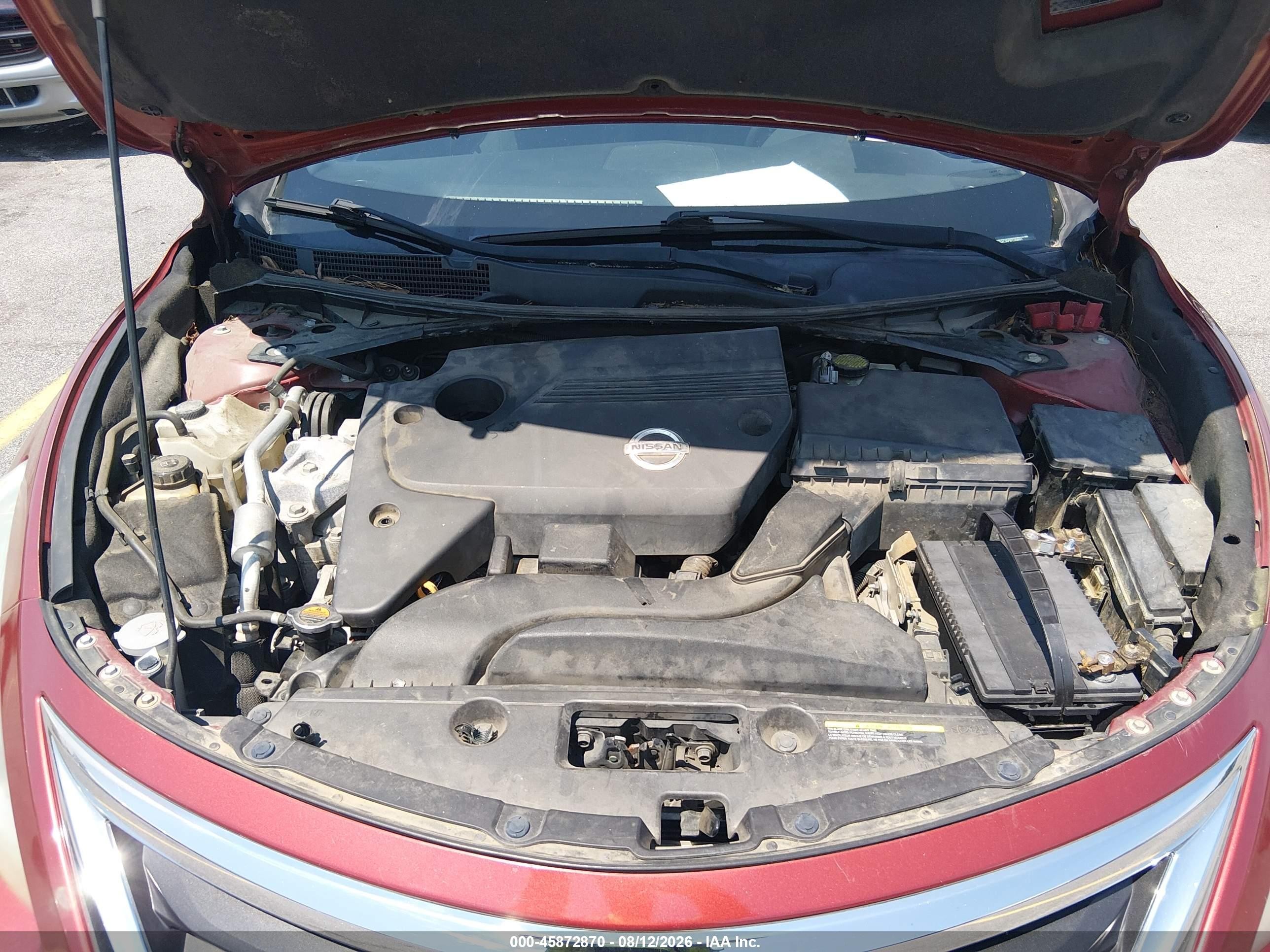 2015 Nissan Altima 2.5 S Red vin: 1N4AL3AP9FC258491