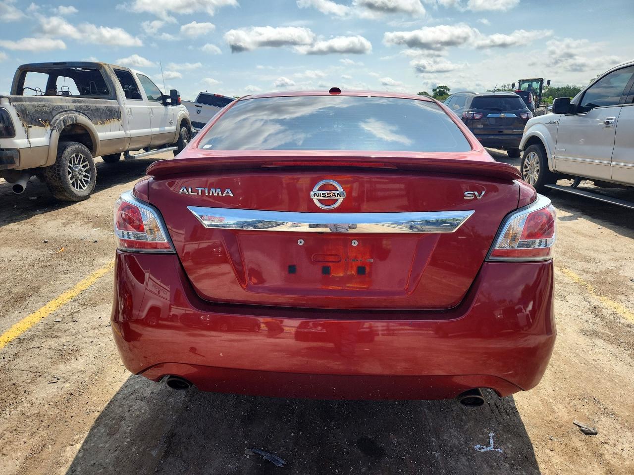 2015 Nissan Altima 2.5 Sv Бордовый vin: 1N4AL3AP9FC265716