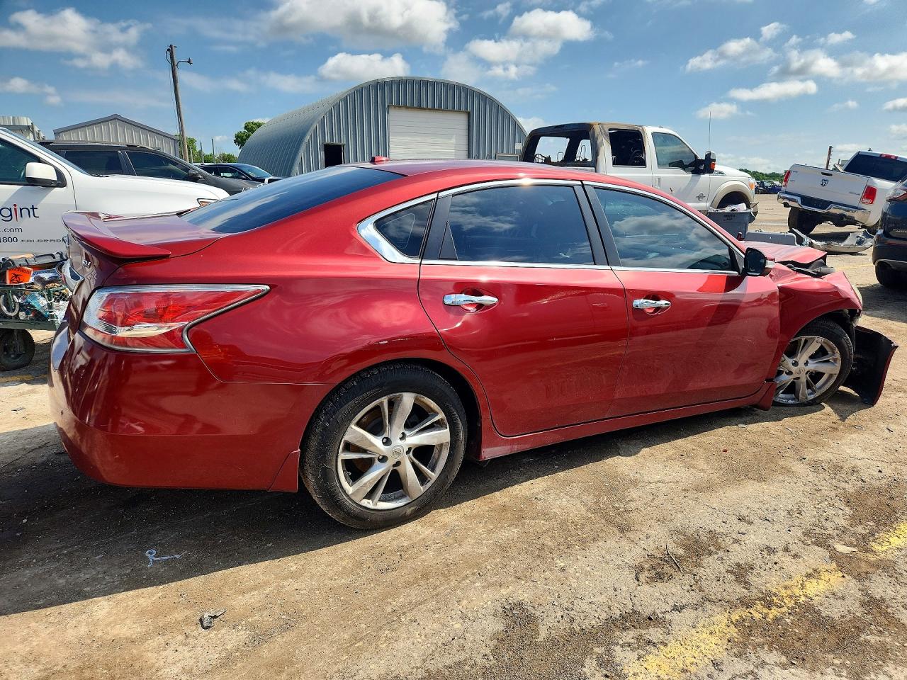 2015 Nissan Altima 2.5 Sv Бордовый vin: 1N4AL3AP9FC265716