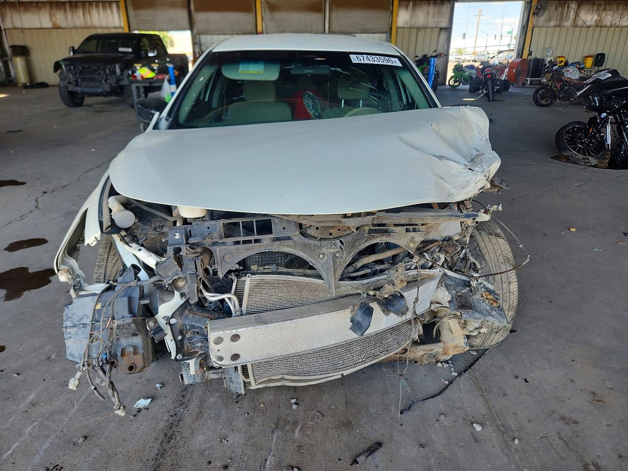 2015 Nissan Altima 2.5 S Белый vin: 1N4AL3AP9FC273735