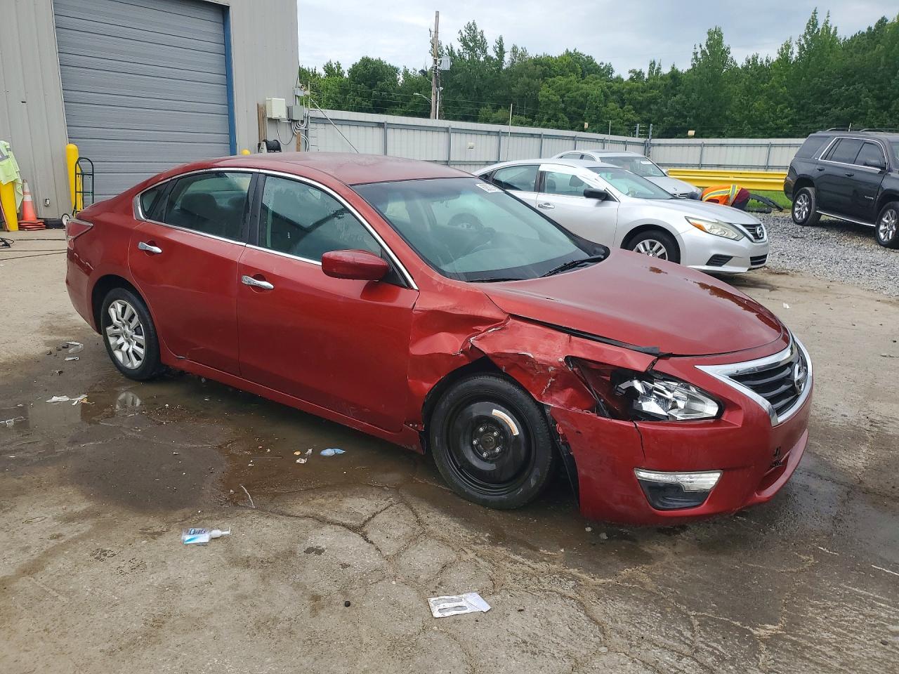 2015 Nissan Altima 2.5 S Burgundy vin: 1N4AL3AP9FC279356