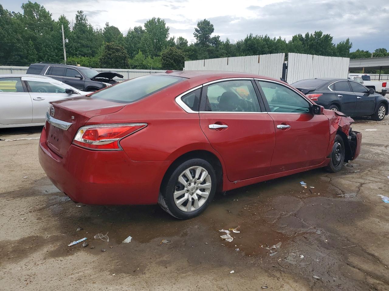 2015 Nissan Altima 2.5 S Burgundy vin: 1N4AL3AP9FC279356