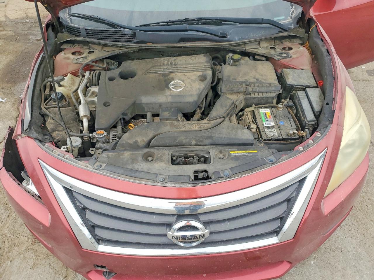 2015 Nissan Altima 2.5 S Burgundy vin: 1N4AL3AP9FC279356