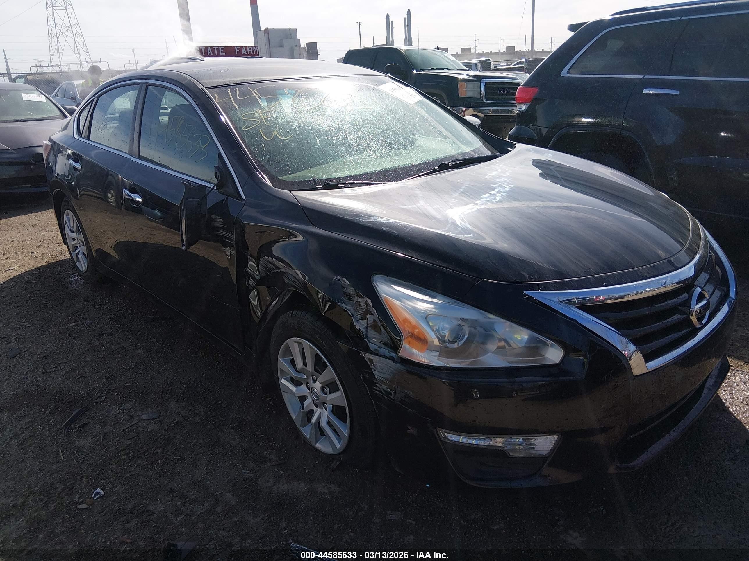 2015 Nissan Altima 2.5 S Black vin: 1N4AL3AP9FC281771