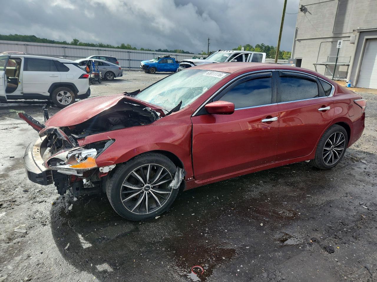 2015 Nissan Altima 2.5 S Red vin: 1N4AL3AP9FC284699
