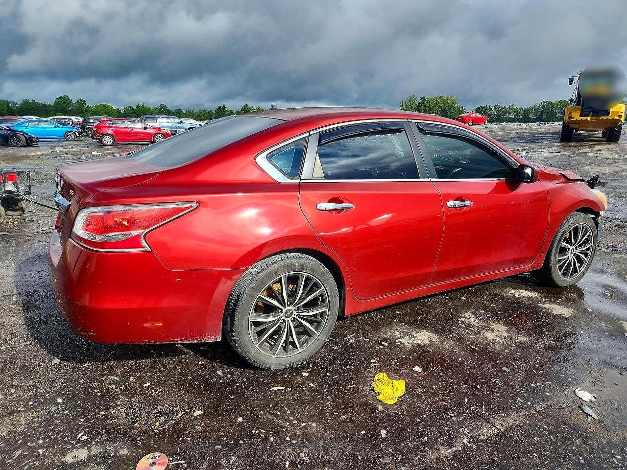 2015 Nissan Altima 2.5 S Red vin: 1N4AL3AP9FC284699