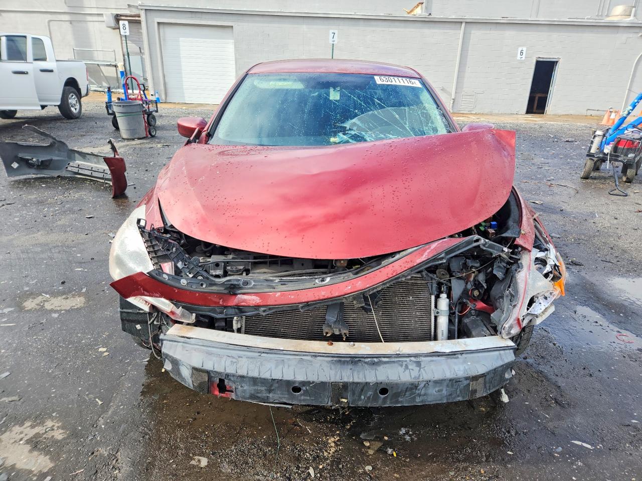 2015 Nissan Altima 2.5 S Red vin: 1N4AL3AP9FC284699