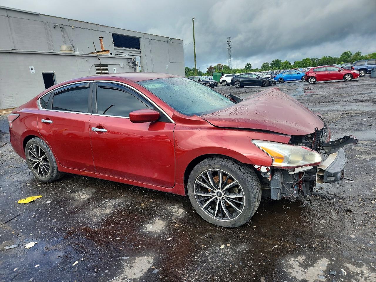 2015 Nissan Altima 2.5 S Red vin: 1N4AL3AP9FC284699