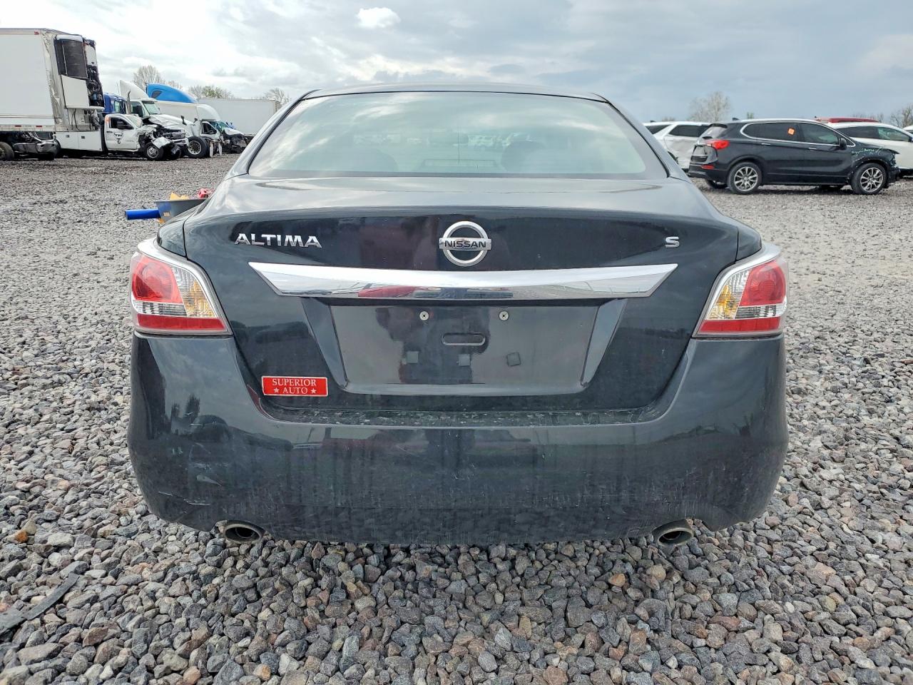 2015 Nissan Altima 2.5 S Black vin: 1N4AL3AP9FC284816