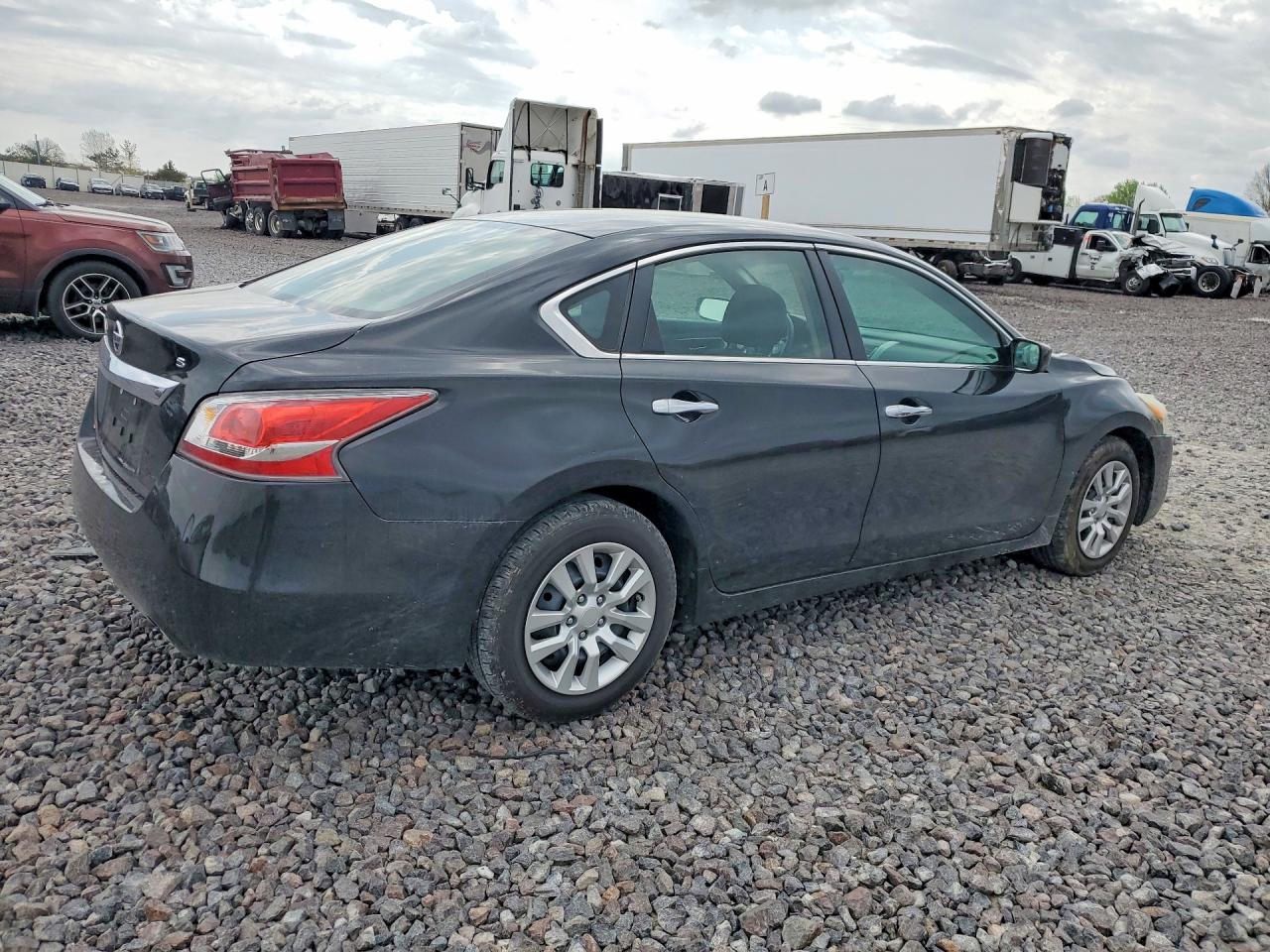 2015 Nissan Altima 2.5 S Black vin: 1N4AL3AP9FC284816