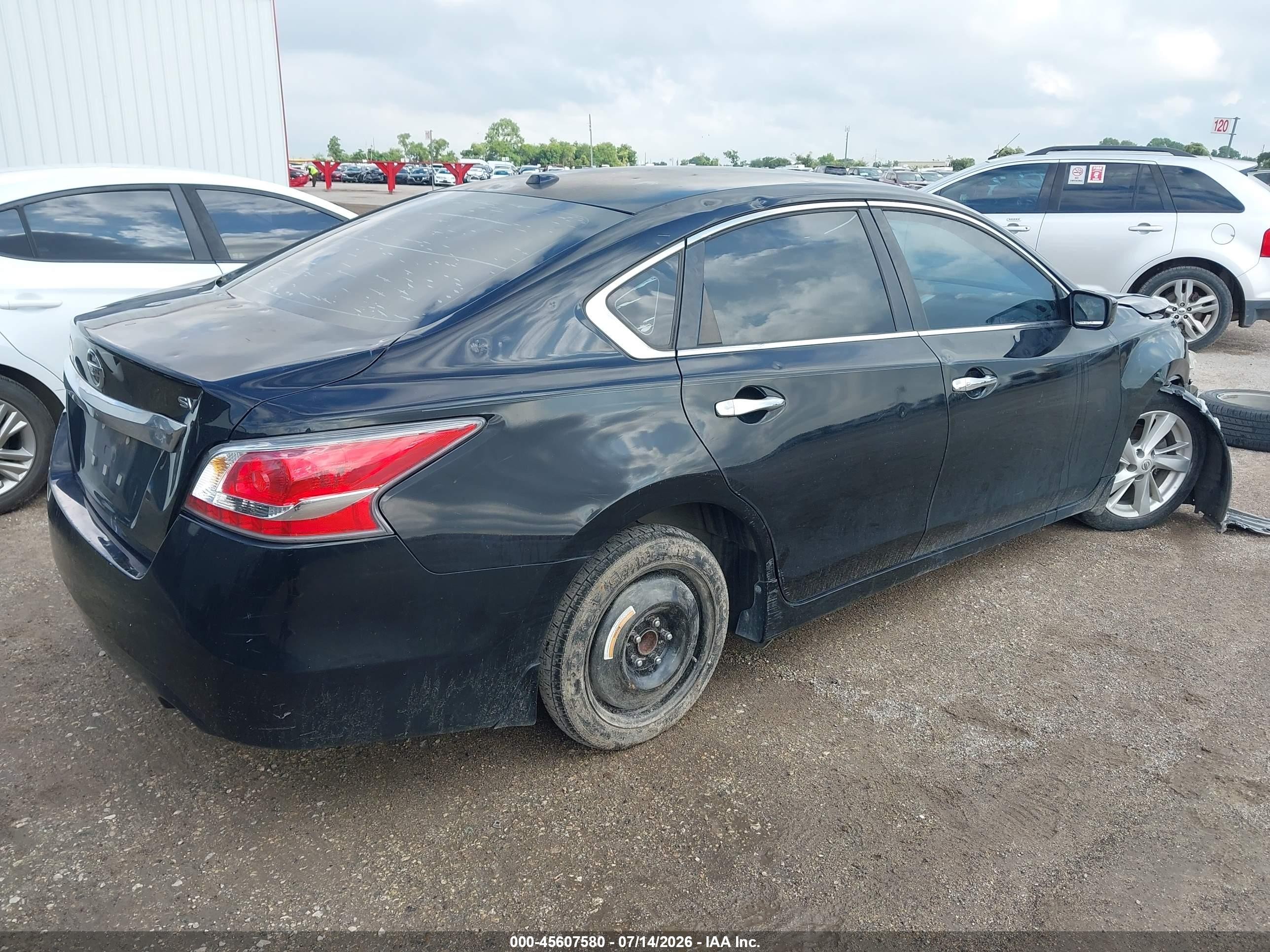 2015 Nissan Altima 2.5 Sv Black vin: 1N4AL3AP9FC293015
