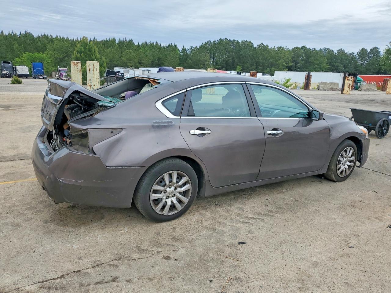 2015 Nissan Altima 2.5 S Gray vin: 1N4AL3AP9FC293659