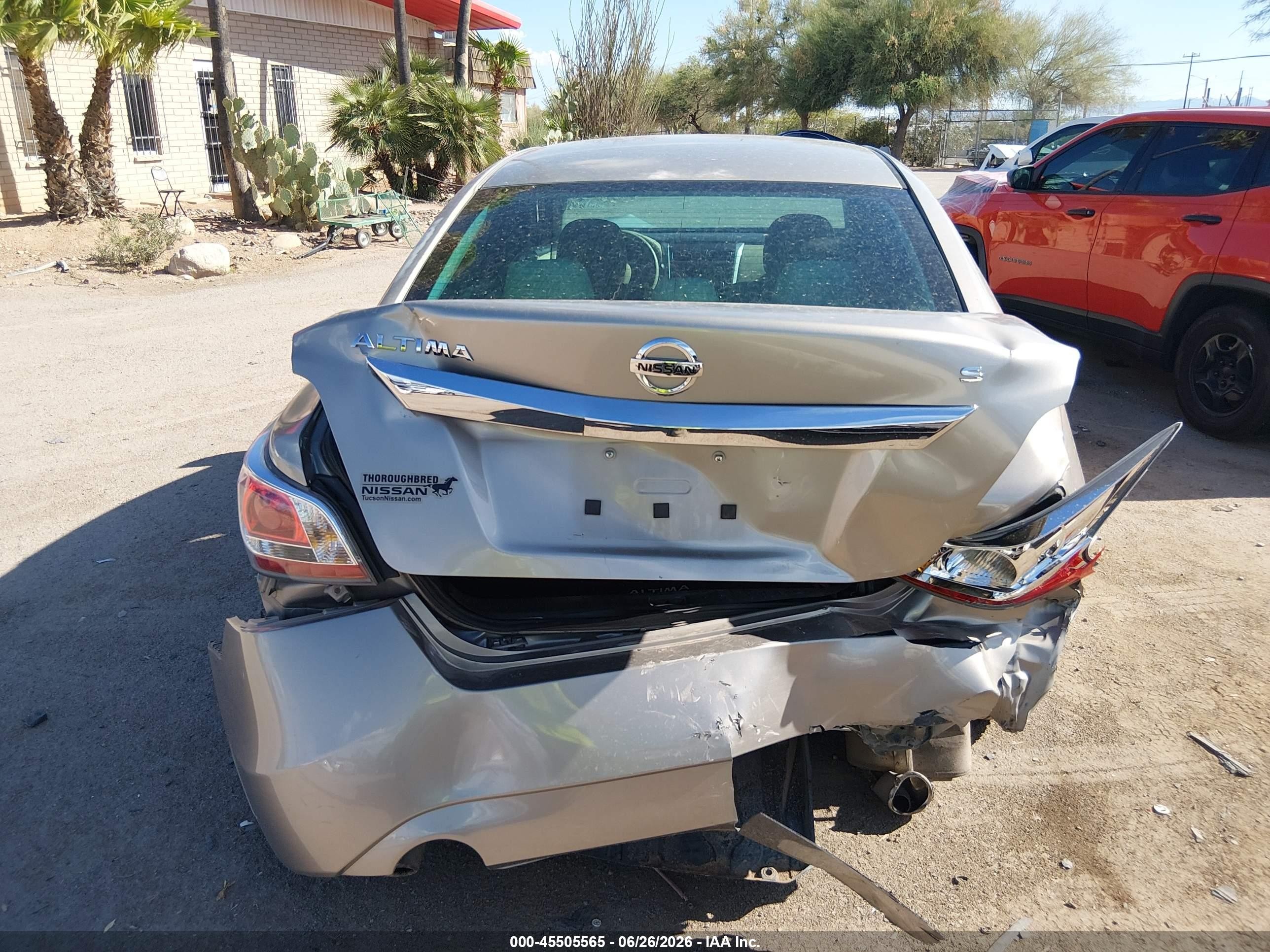 2015 Nissan Altima 2.5 S Beige vin: 1N4AL3AP9FC295802