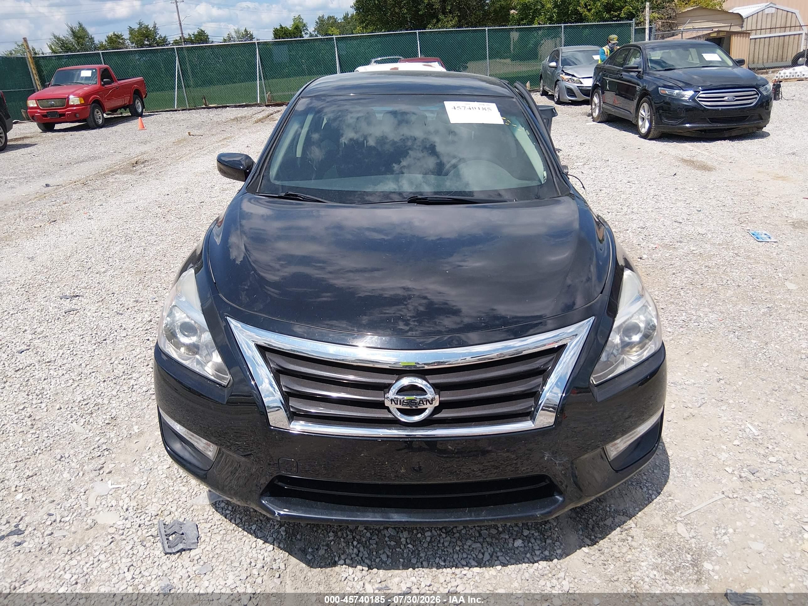 2015 Nissan Altima 2.5 S Black vin: 1N4AL3AP9FC412746