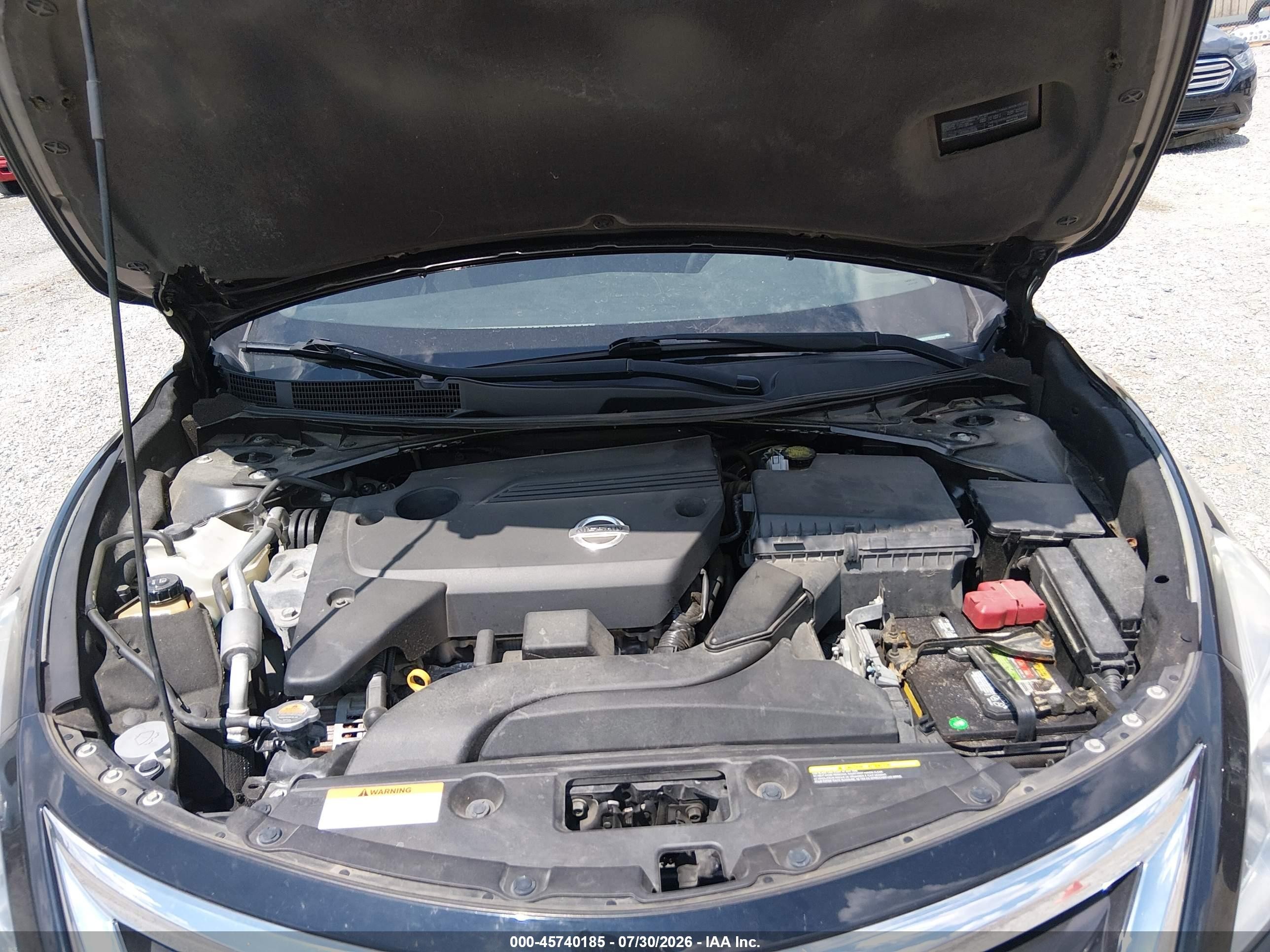 2015 Nissan Altima 2.5 S Black vin: 1N4AL3AP9FC412746