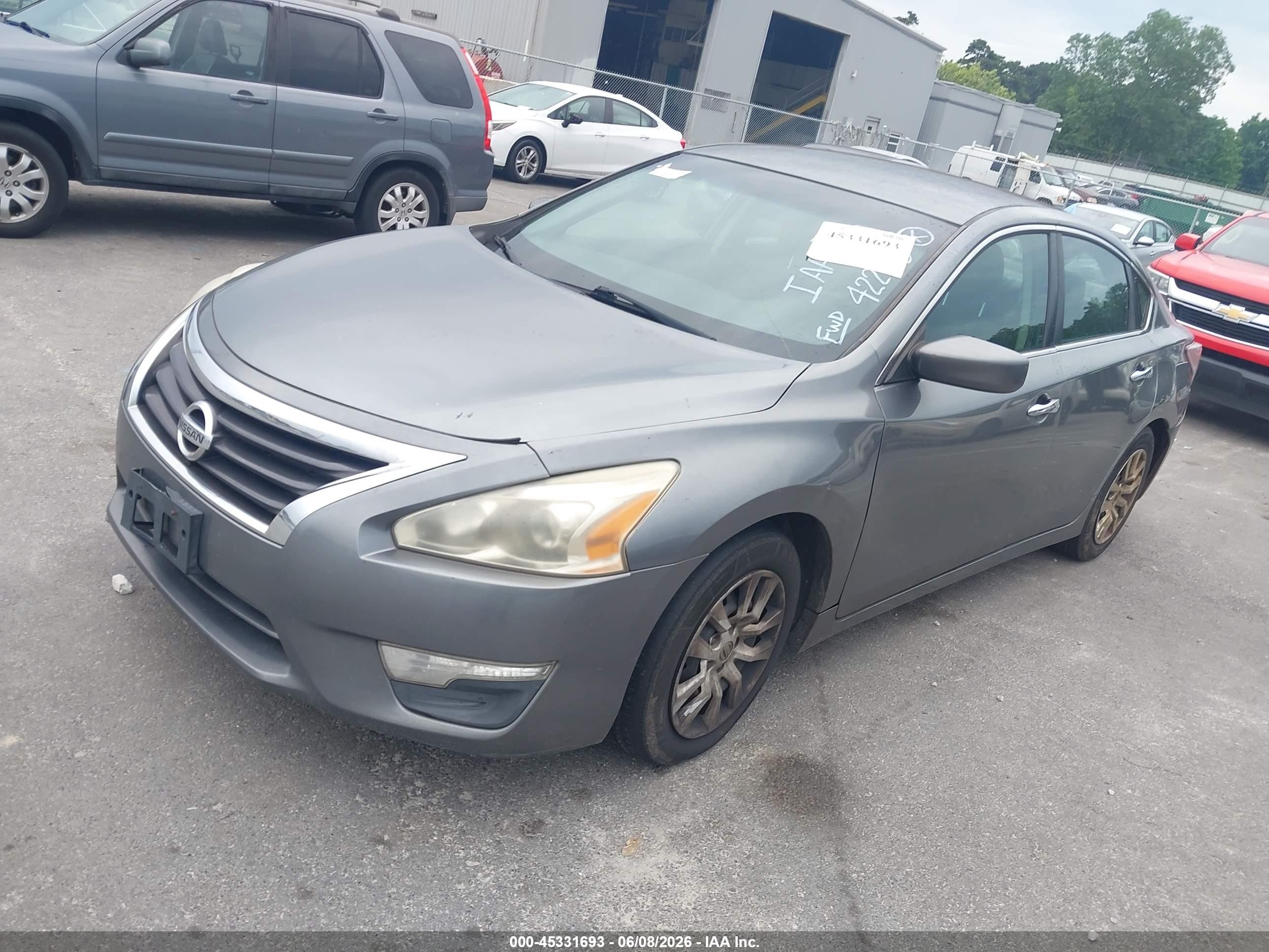 2015 Nissan Altima 2.5/2.5 S/2.5 Sl/2.5 Sv Gray vin: 1N4AL3AP9FC422175