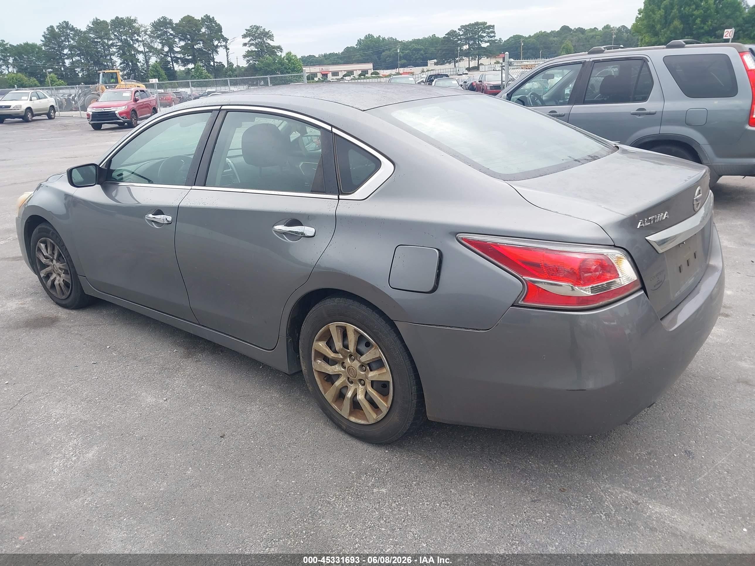 2015 Nissan Altima 2.5/2.5 S/2.5 Sl/2.5 Sv Gray vin: 1N4AL3AP9FC422175