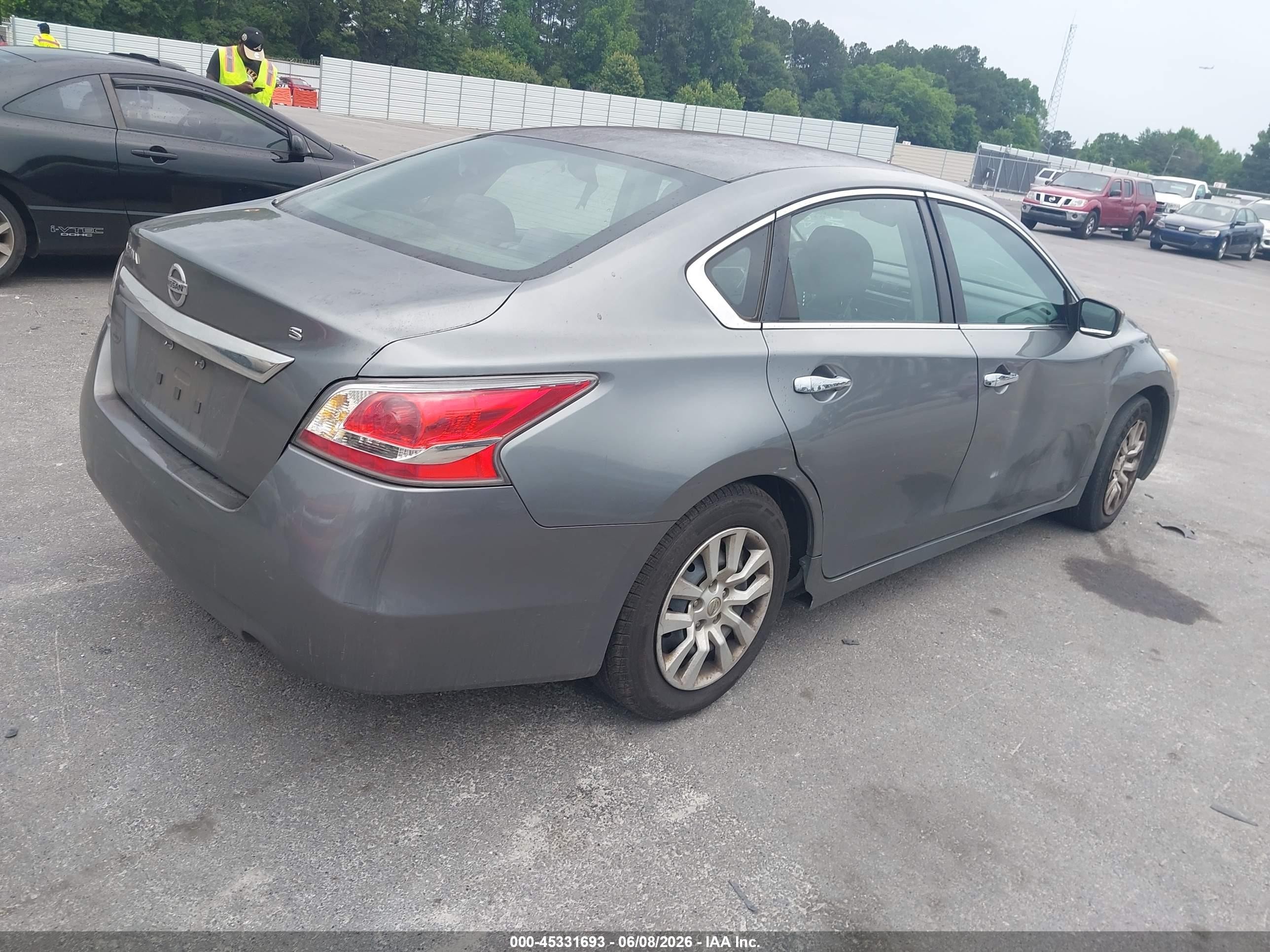 2015 Nissan Altima 2.5/2.5 S/2.5 Sl/2.5 Sv Gray vin: 1N4AL3AP9FC422175