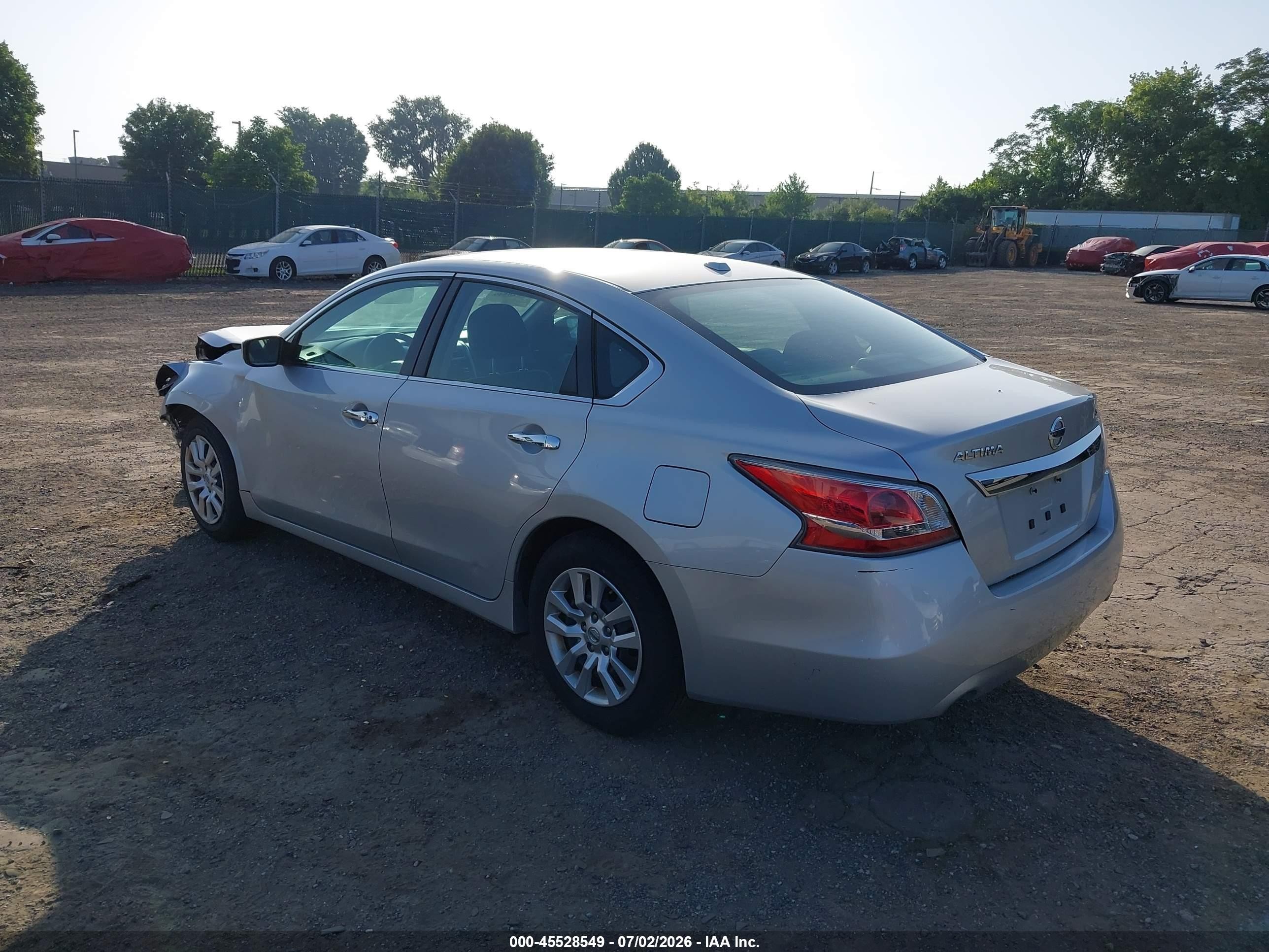 2015 Nissan Altima 2.5/2.5 S/2.5 Sl/2.5 Sv Серебряный vin: 1N4AL3AP9FC424119