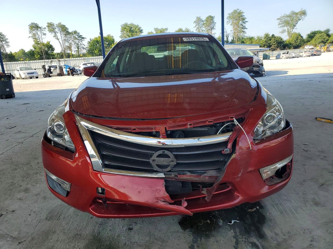2015 Nissan Altima 2.5 S Burgundy vin: 1N4AL3AP9FC427165