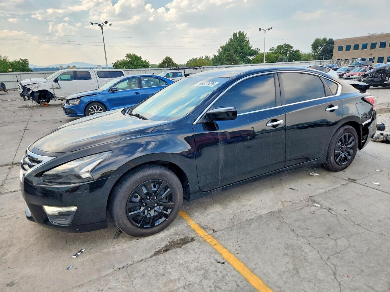 2015 Nissan Altima 2.5 S Black vin: 1N4AL3AP9FC427327