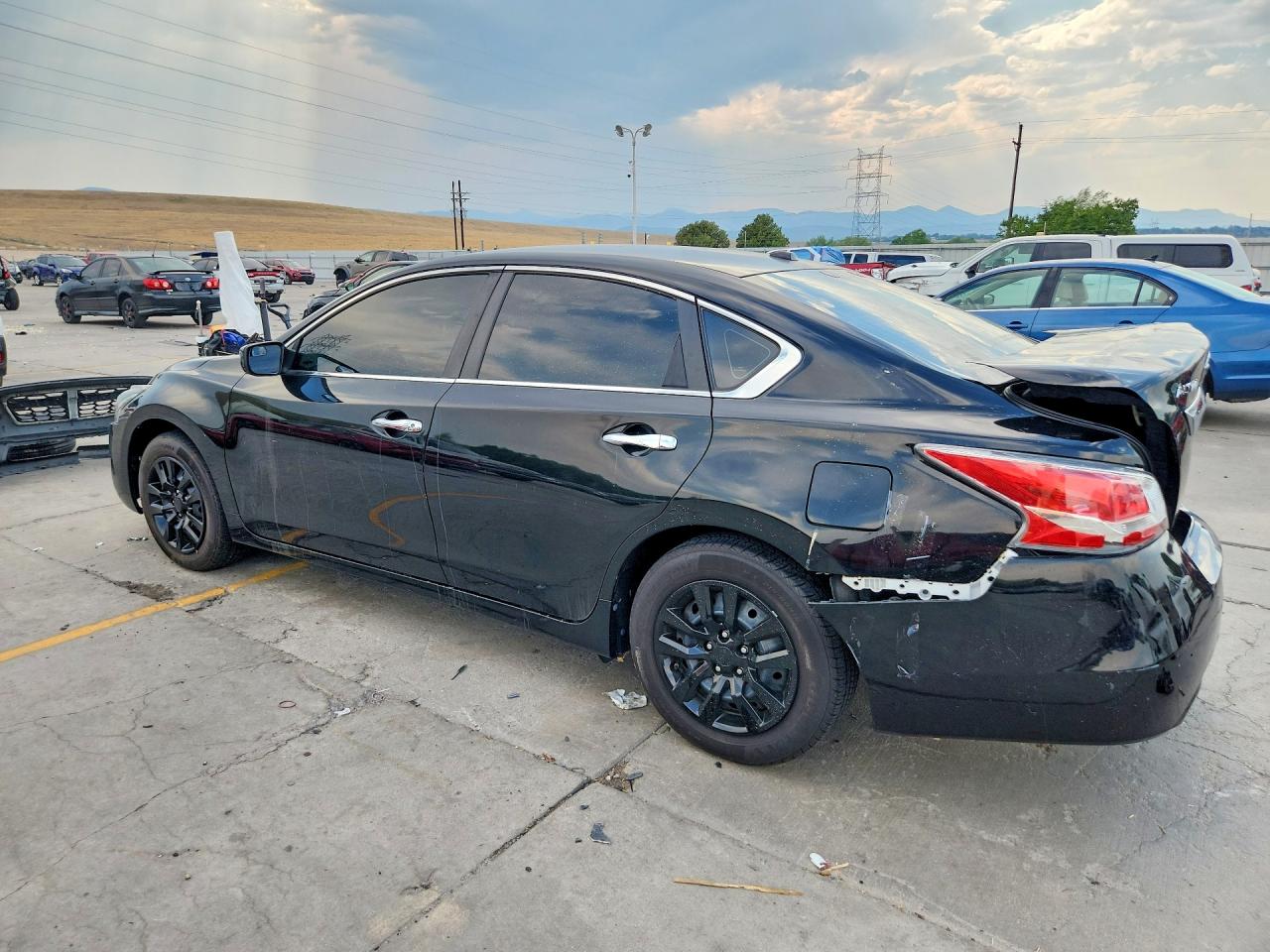 2015 Nissan Altima 2.5 S Black vin: 1N4AL3AP9FC427327