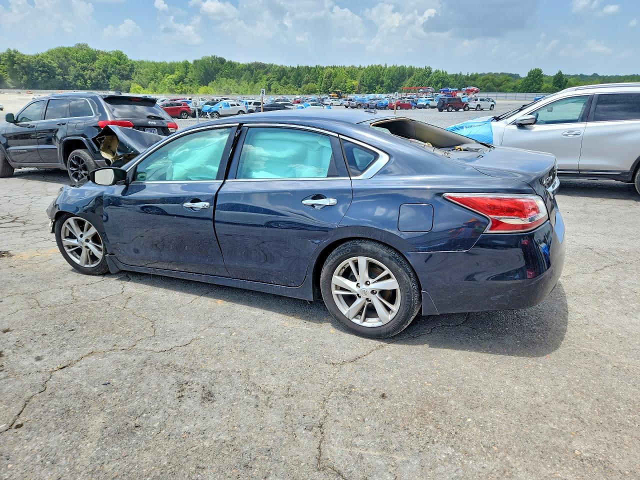 2015 Nissan Altima 2.5 Sv Gray vin: 1N4AL3AP9FC427814