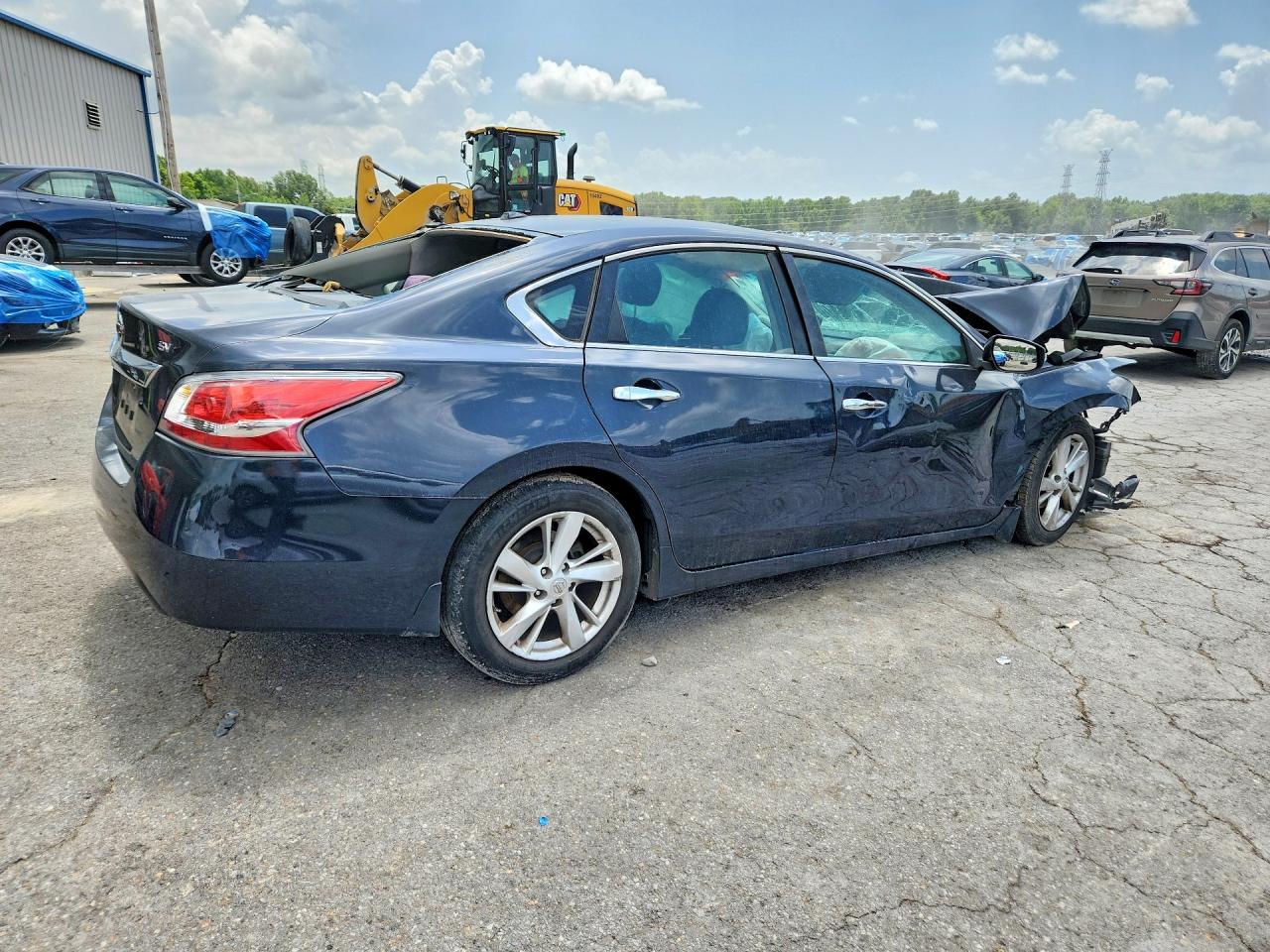 2015 Nissan Altima 2.5 Sv Gray vin: 1N4AL3AP9FC427814