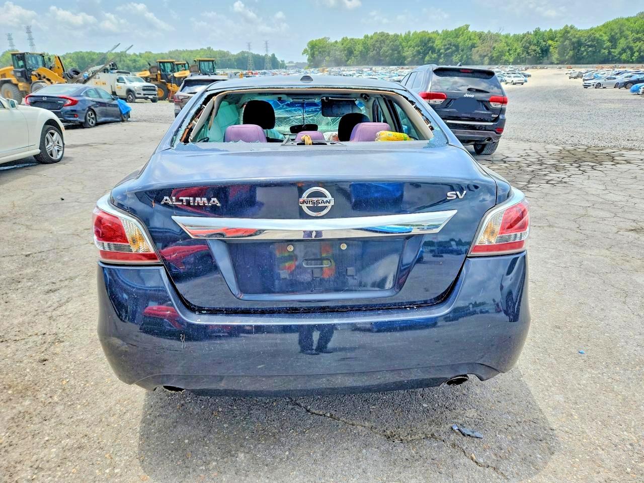 2015 Nissan Altima 2.5 Sv Gray vin: 1N4AL3AP9FC427814