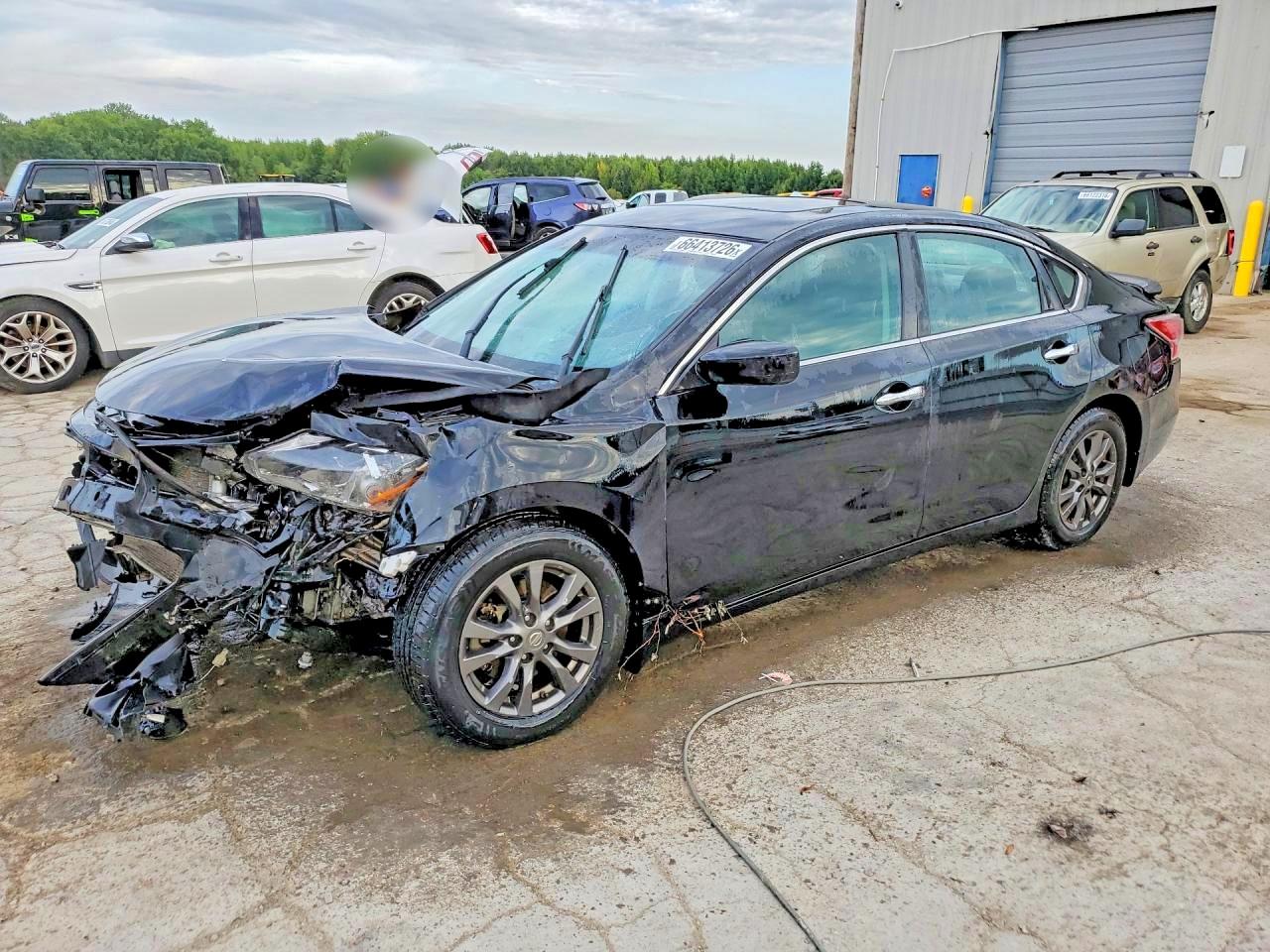 2015 Nissan Altima 2.5 S Black vin: 1N4AL3AP9FC429238