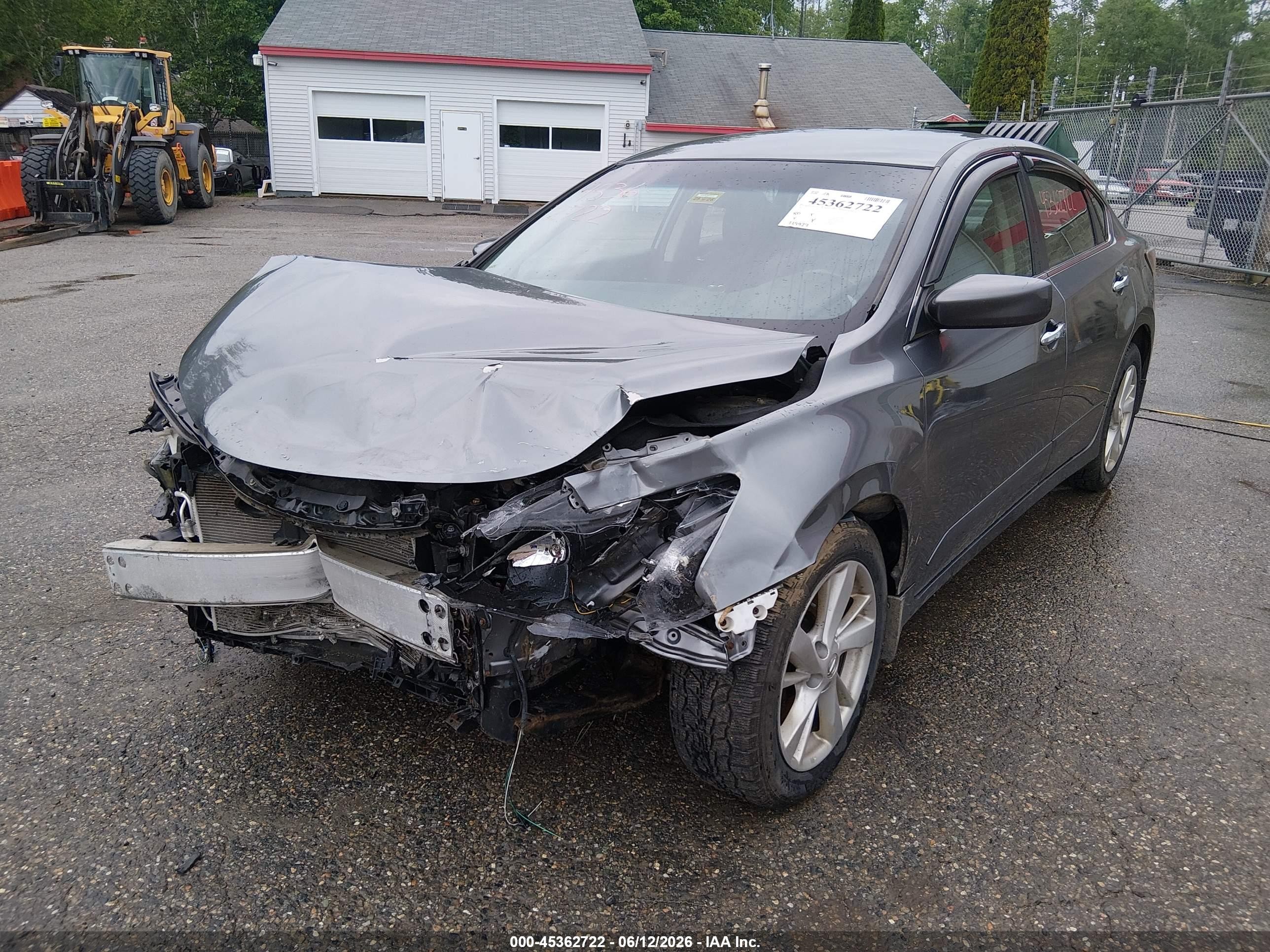 2015 Nissan Altima 2.5 Sv Gray vin: 1N4AL3AP9FC430356